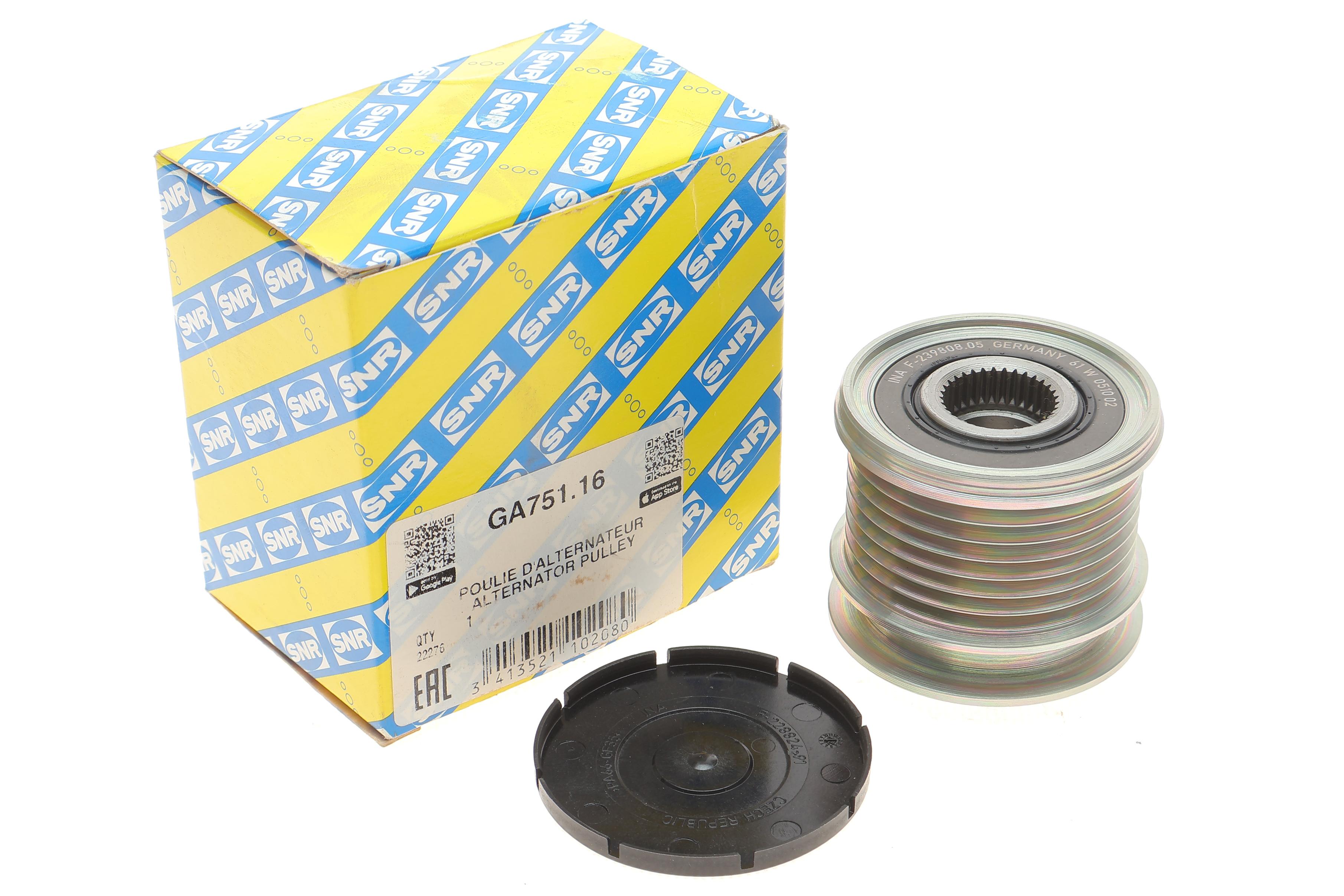 Шків генератора MB Sprinter 3.0 CDI (OM642) (7PK)