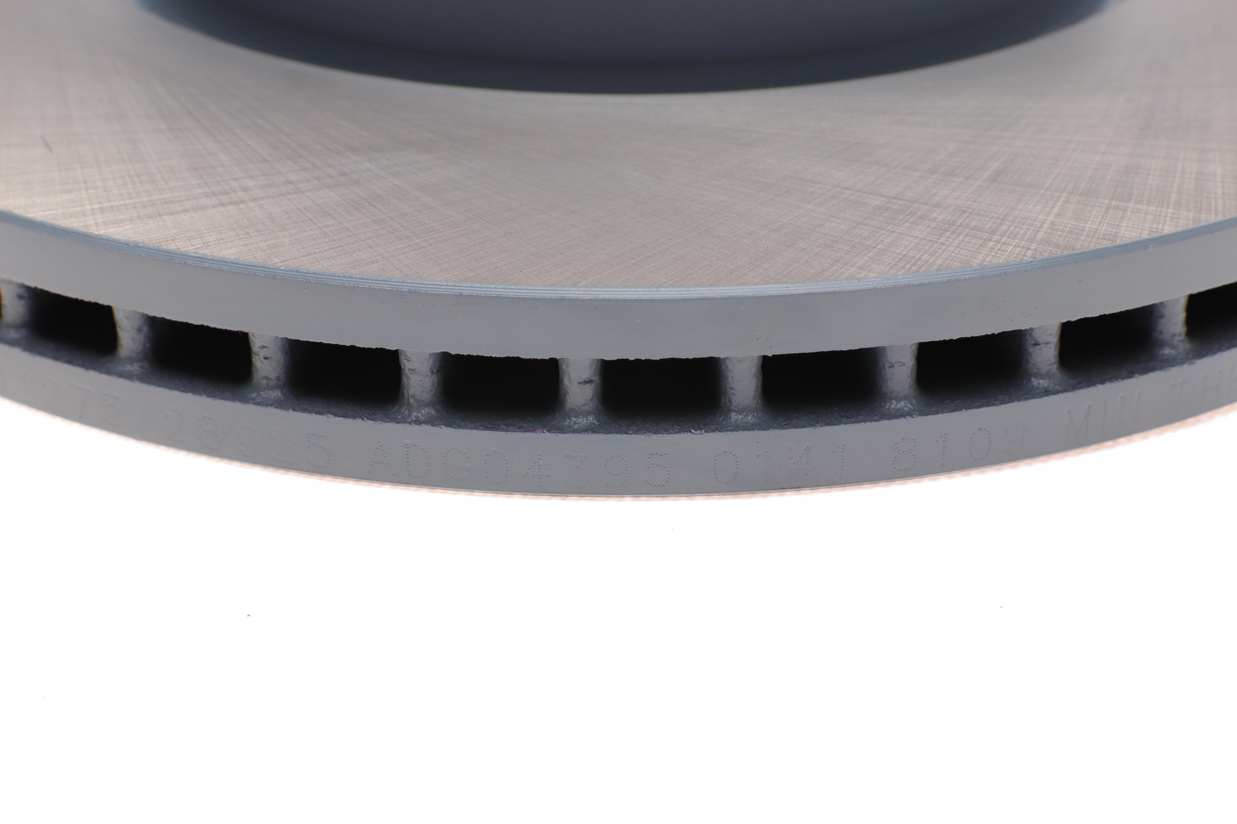 Диск гальмівний (передній) Hyundai Tucson 2.0 CRDi 09-15/Sonata 2.0-3.3 98-10 Kia Cee'd 06- (280x26)