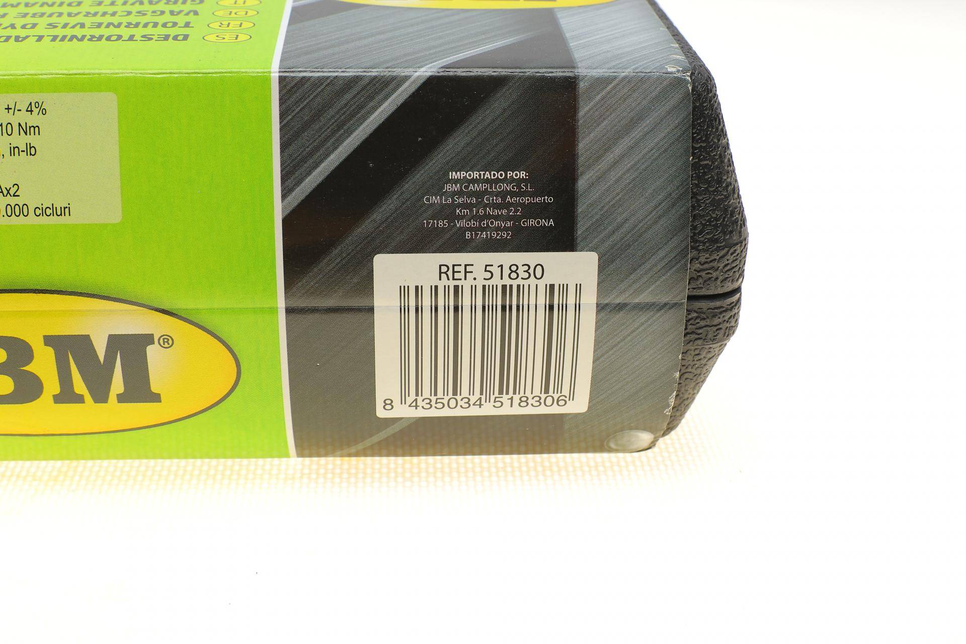 Викрутка динамометрична 1/4" 2-10 Нм 242 мм