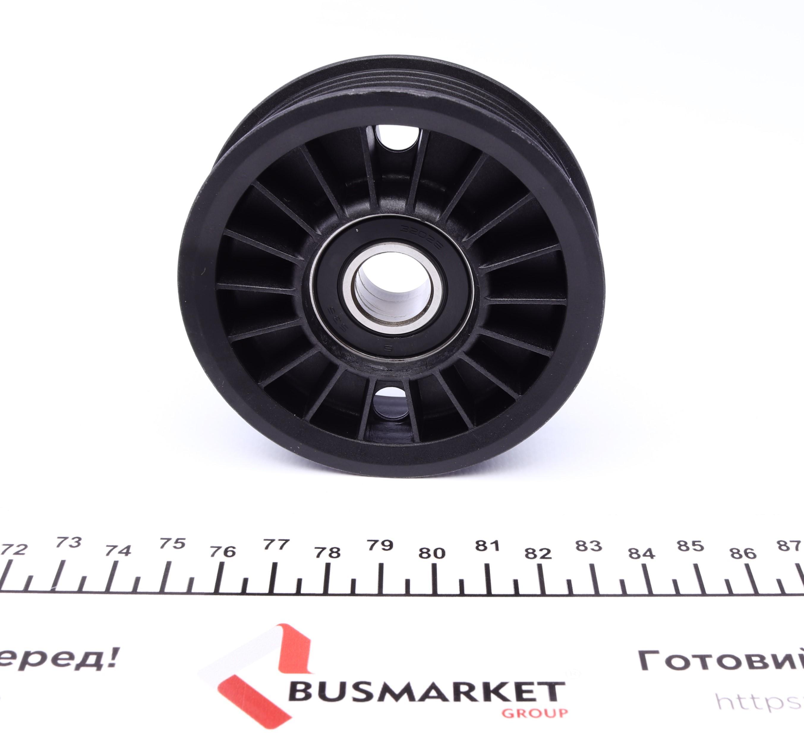 Ролик генератора Audi A4/A6/VW Passat 1.9TDI 95- (натяжной) (82x26,5mm)