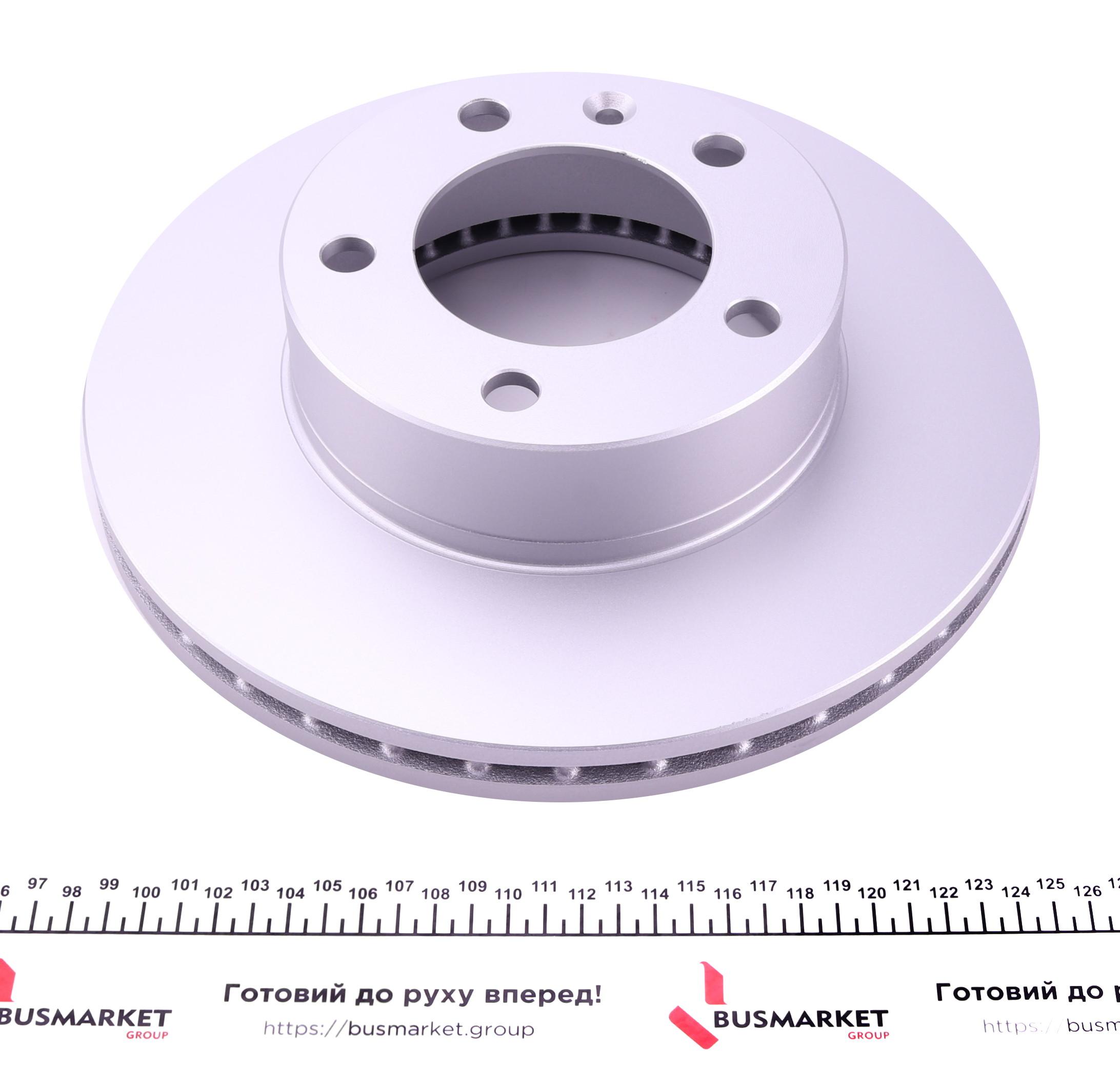 Диск гальмівний (передній) Renault Master/Opel Movano 98- (305,5x28) (R16)