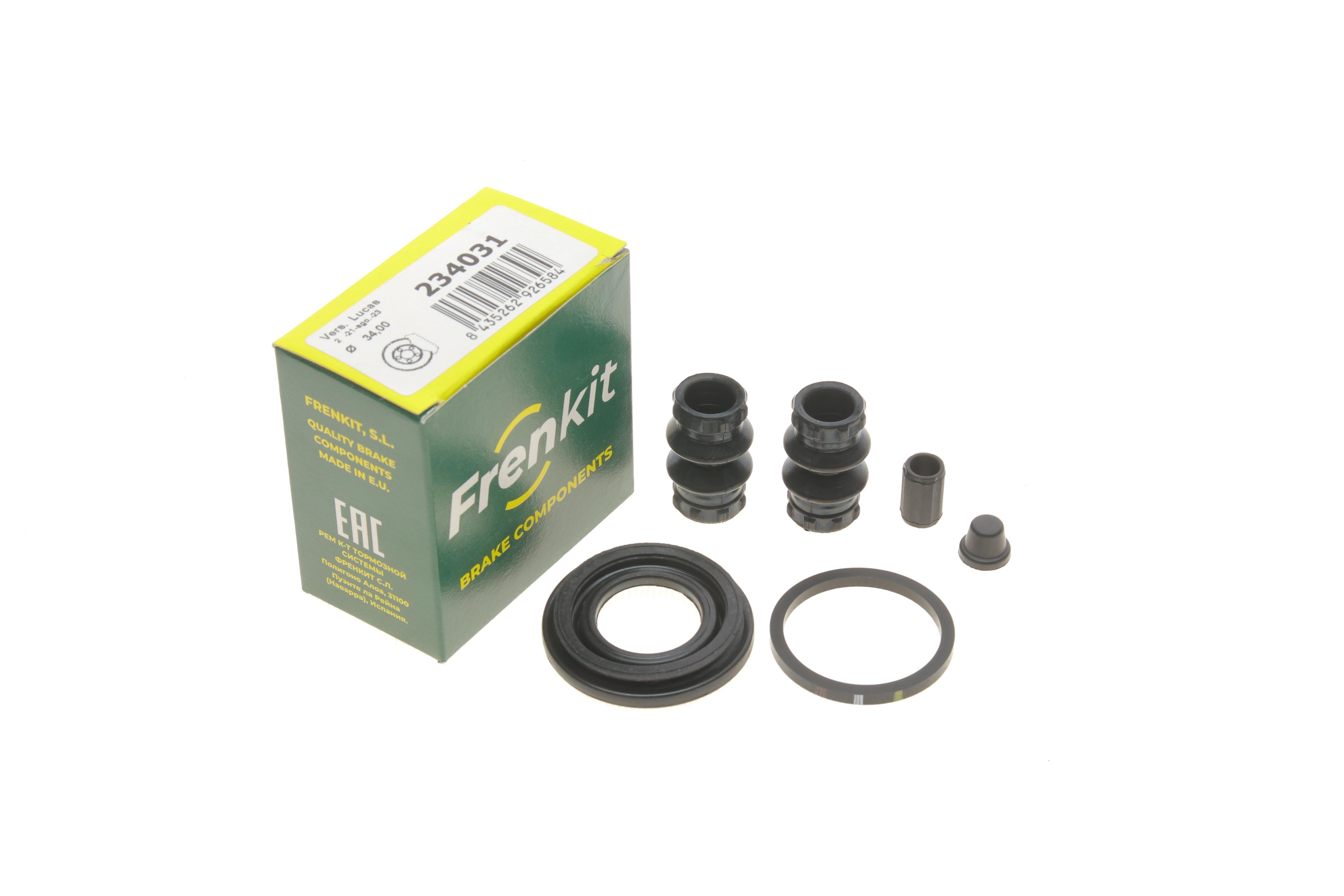 Ремкомплект супорта (заднього) Toyota Corolla 01-04 (d=34) (Lucas)