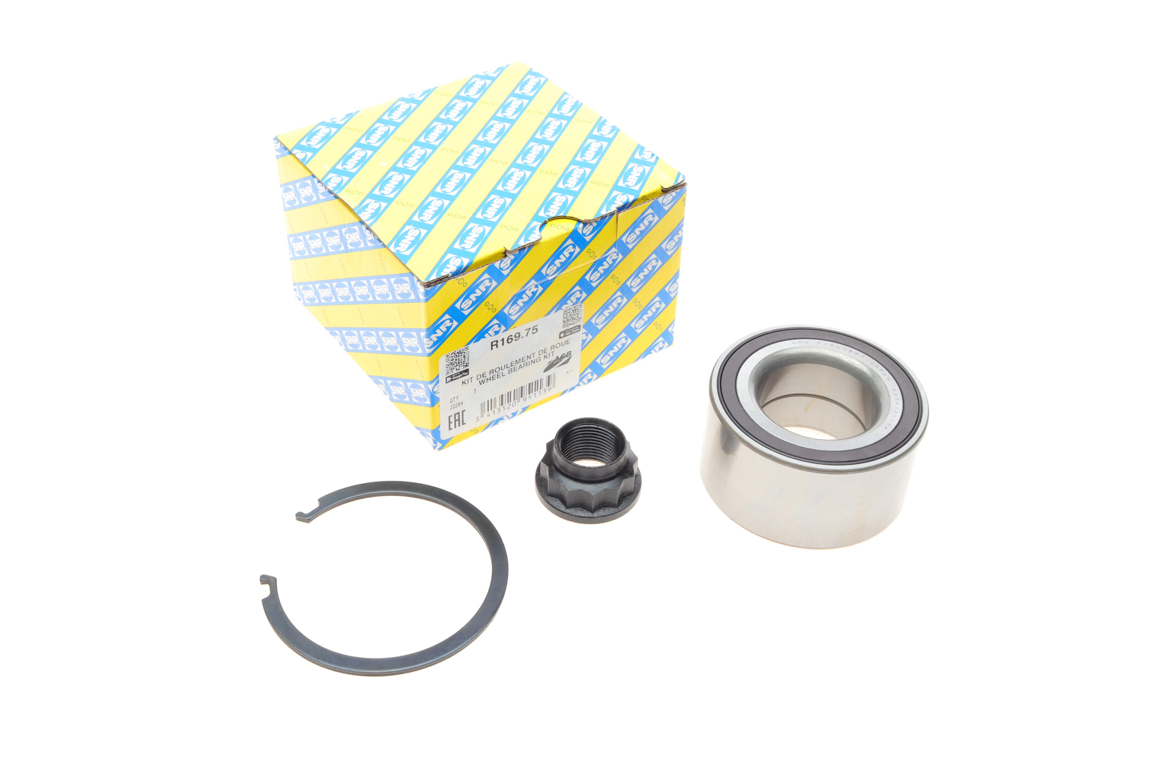 Підшипник маточини (передньої) Toyota Yaris 05- (40x75x39)