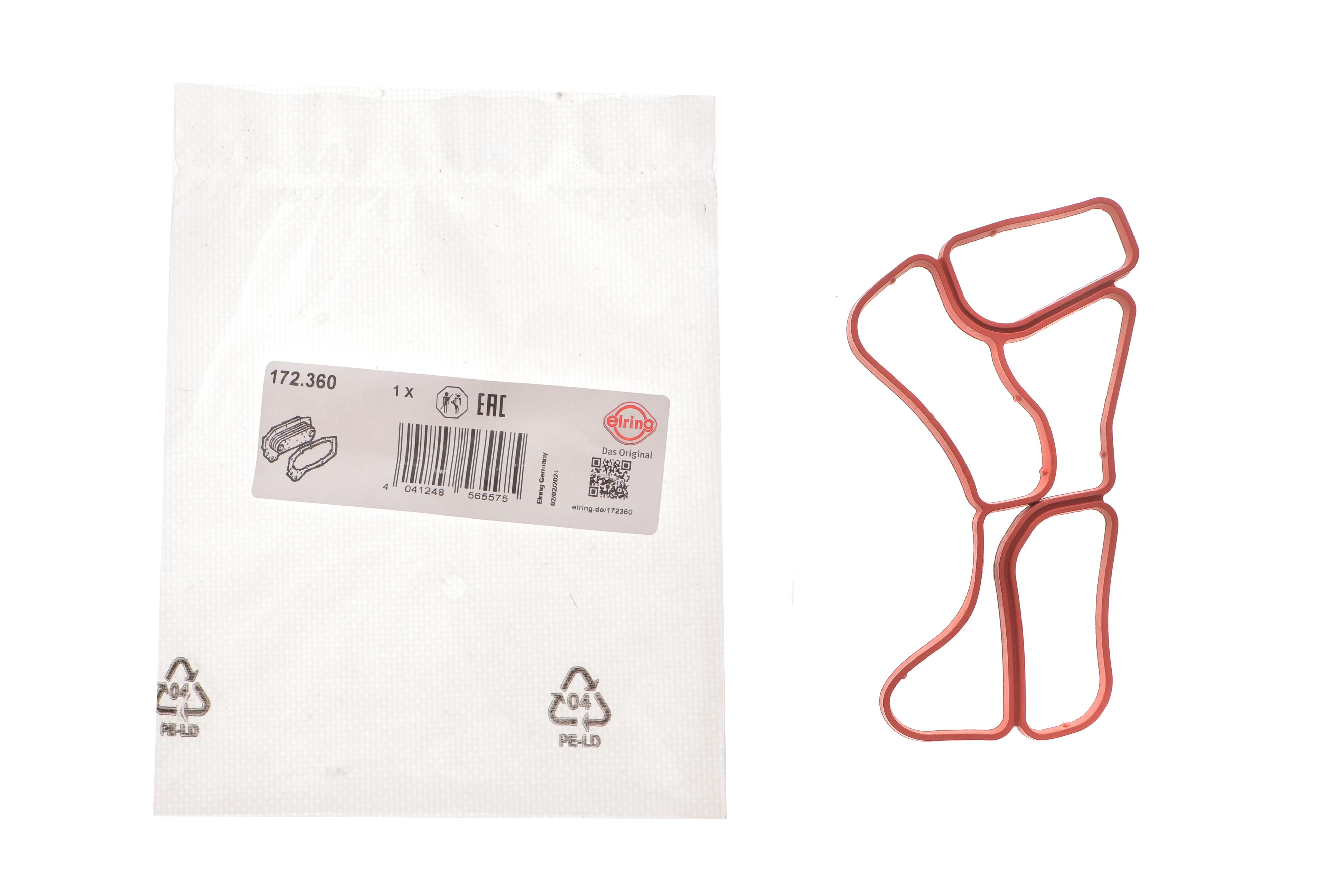 Прокладка радиатора масляного уплотнительная MB Sprinter / Vito (W639) 06- (заменен на 172.361)