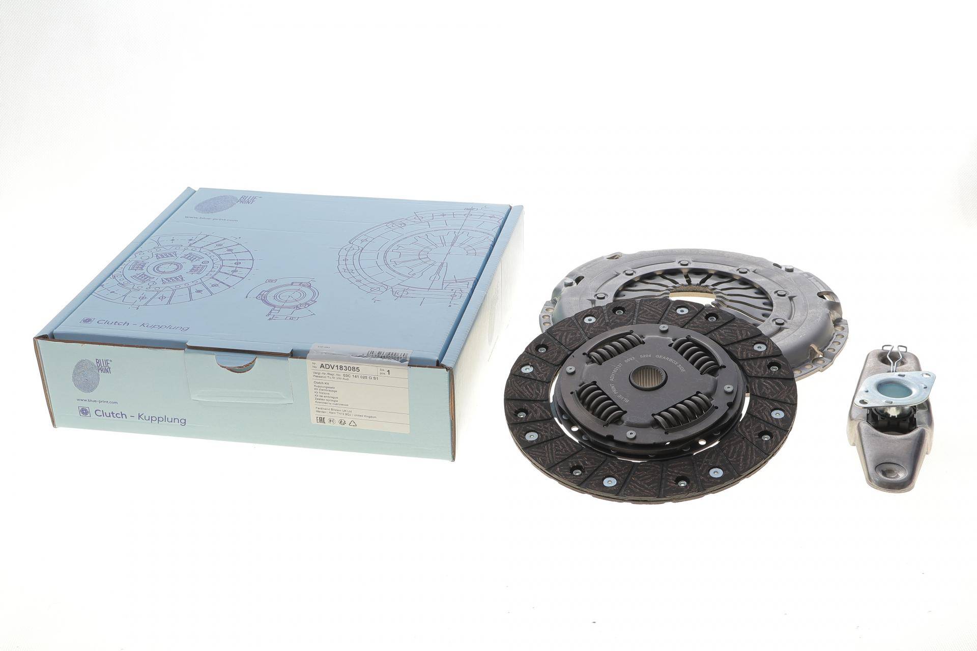 Комплект зчеплення VW Golf/Passat 1.4 TSI 07- (d=220mm) (+вижимний)