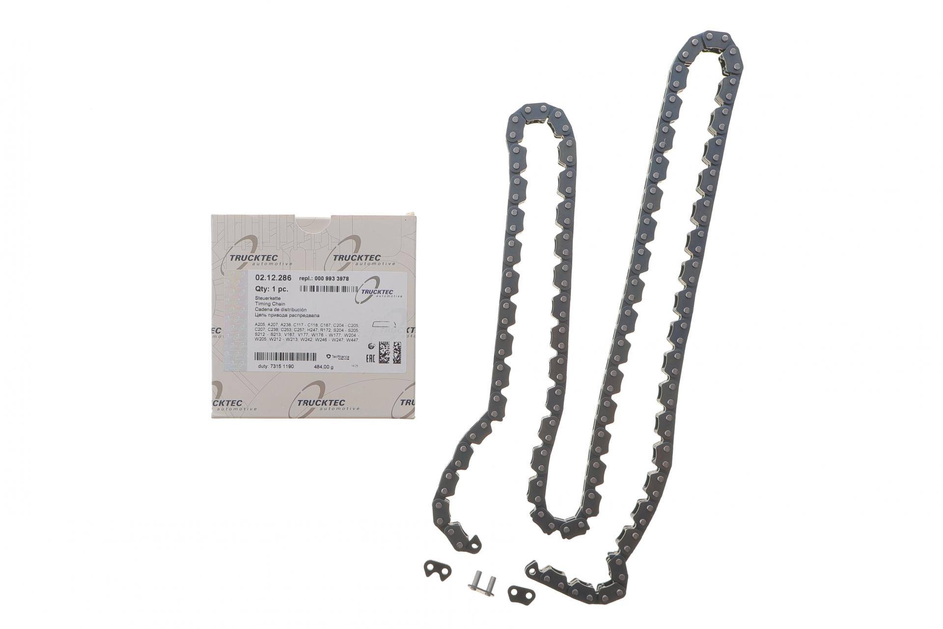 Ланцюг ГРМ MB A-class (W176/W177) 12-