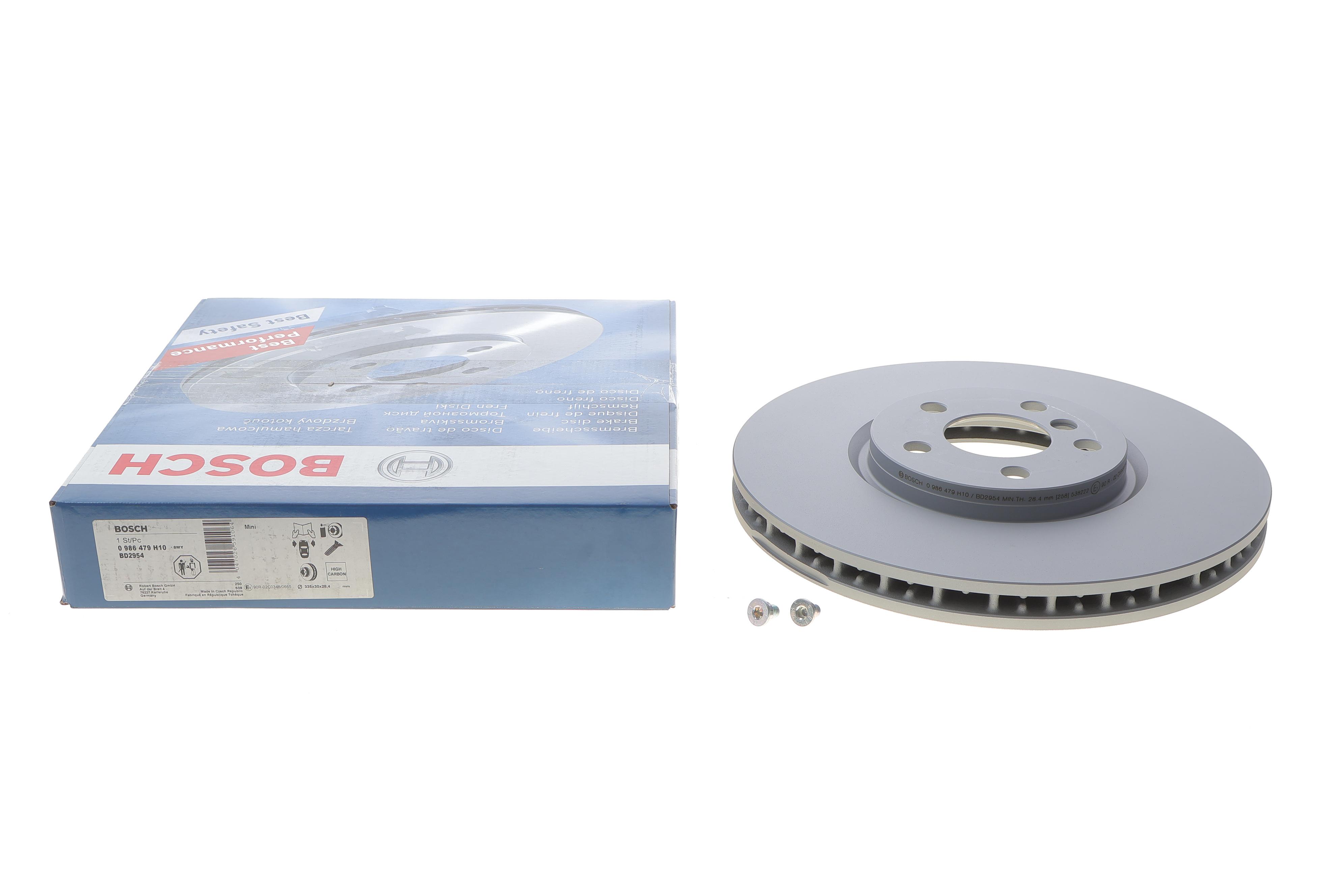 Диск гальмівний (передній) Mini Cooper/Clubman 15- (335x30) (з покр.) (вентил.)