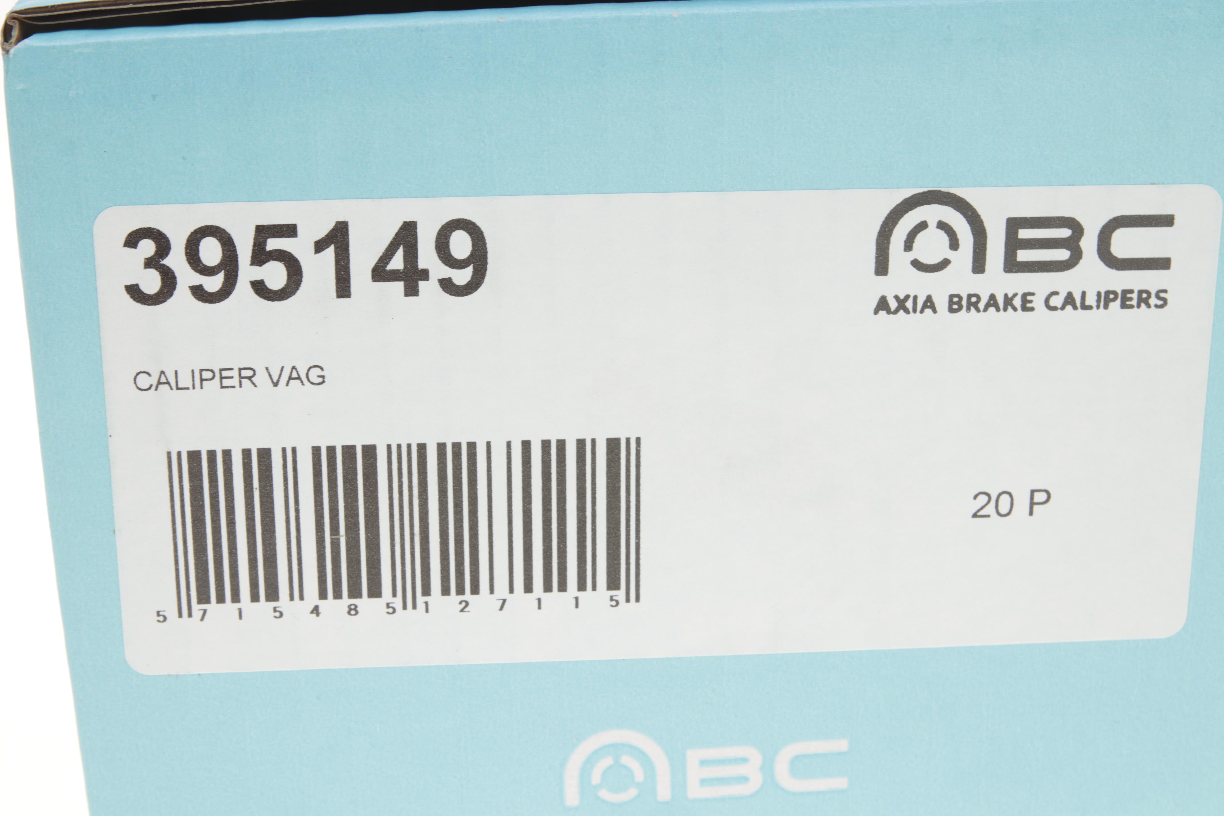 Супорт гальмівний (задній) (R) VW Caddy IV/Alltrack 15- (d=38mm) (TRW) (для диска d=272mm)