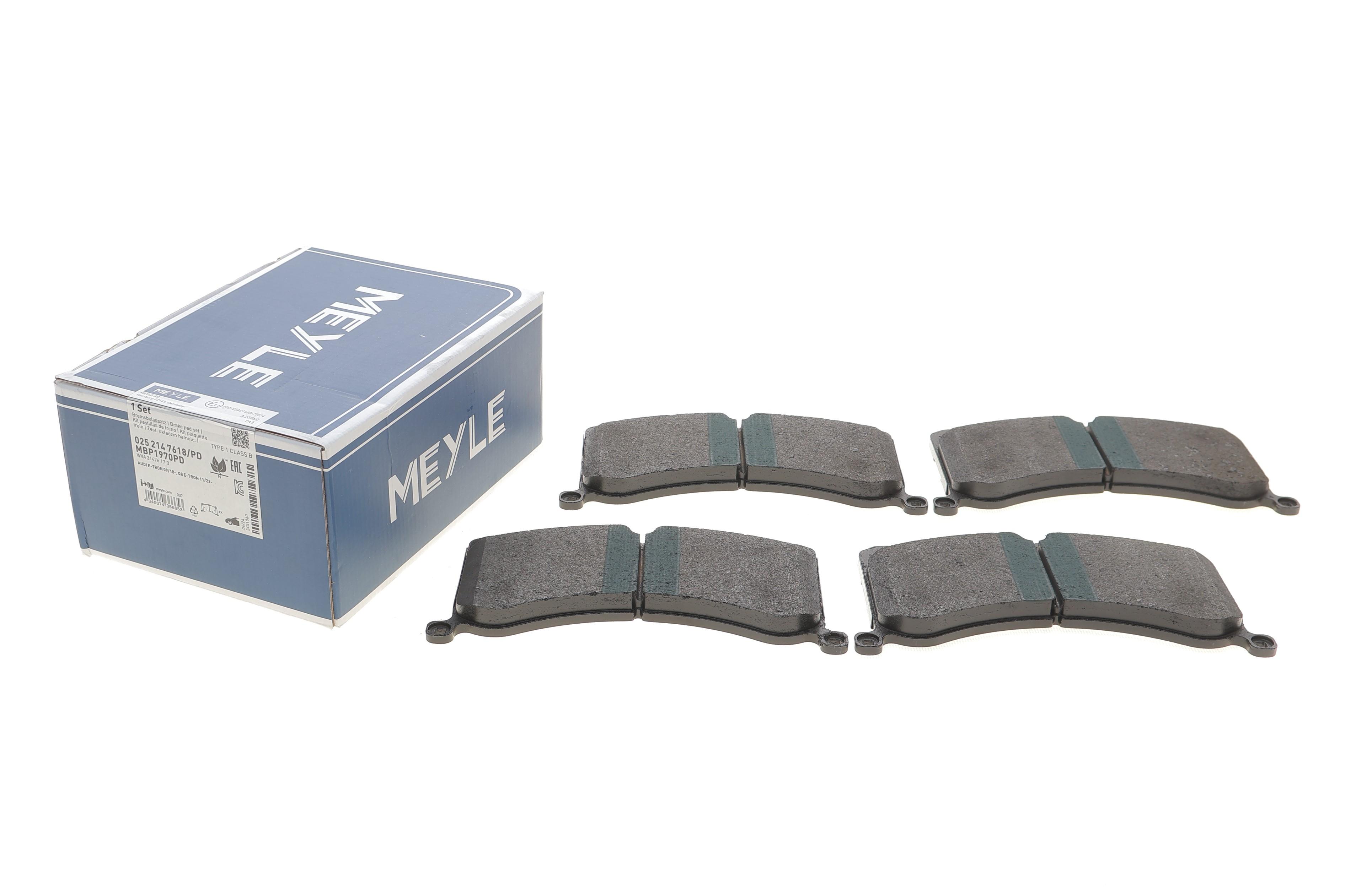 Колодки гальмівні (передні) Audi E-Tron 18-/Q8 E-Tron 22-