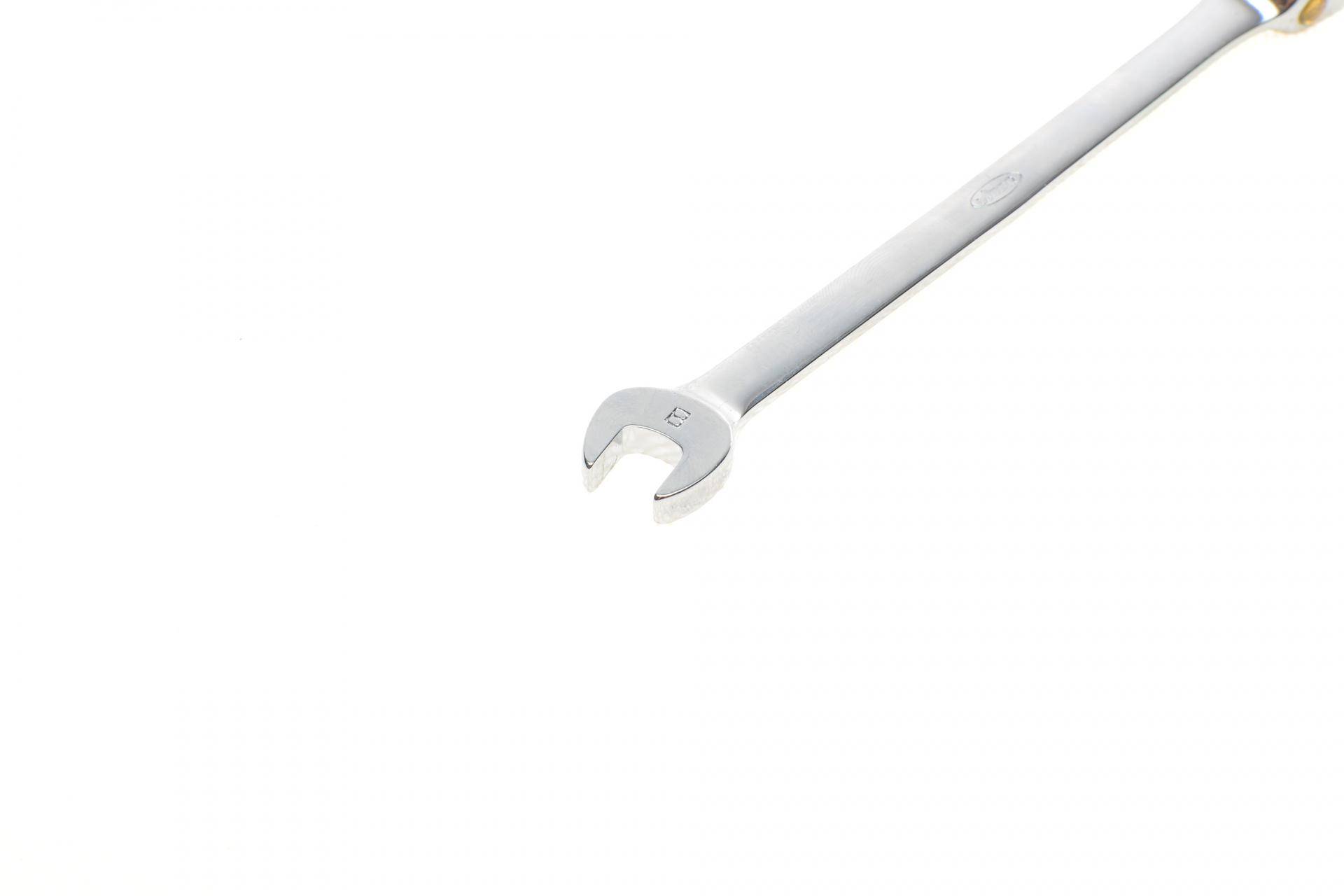 Набір ключів ріжково-накидних з тріскачкою 8-19 мм 5 од.