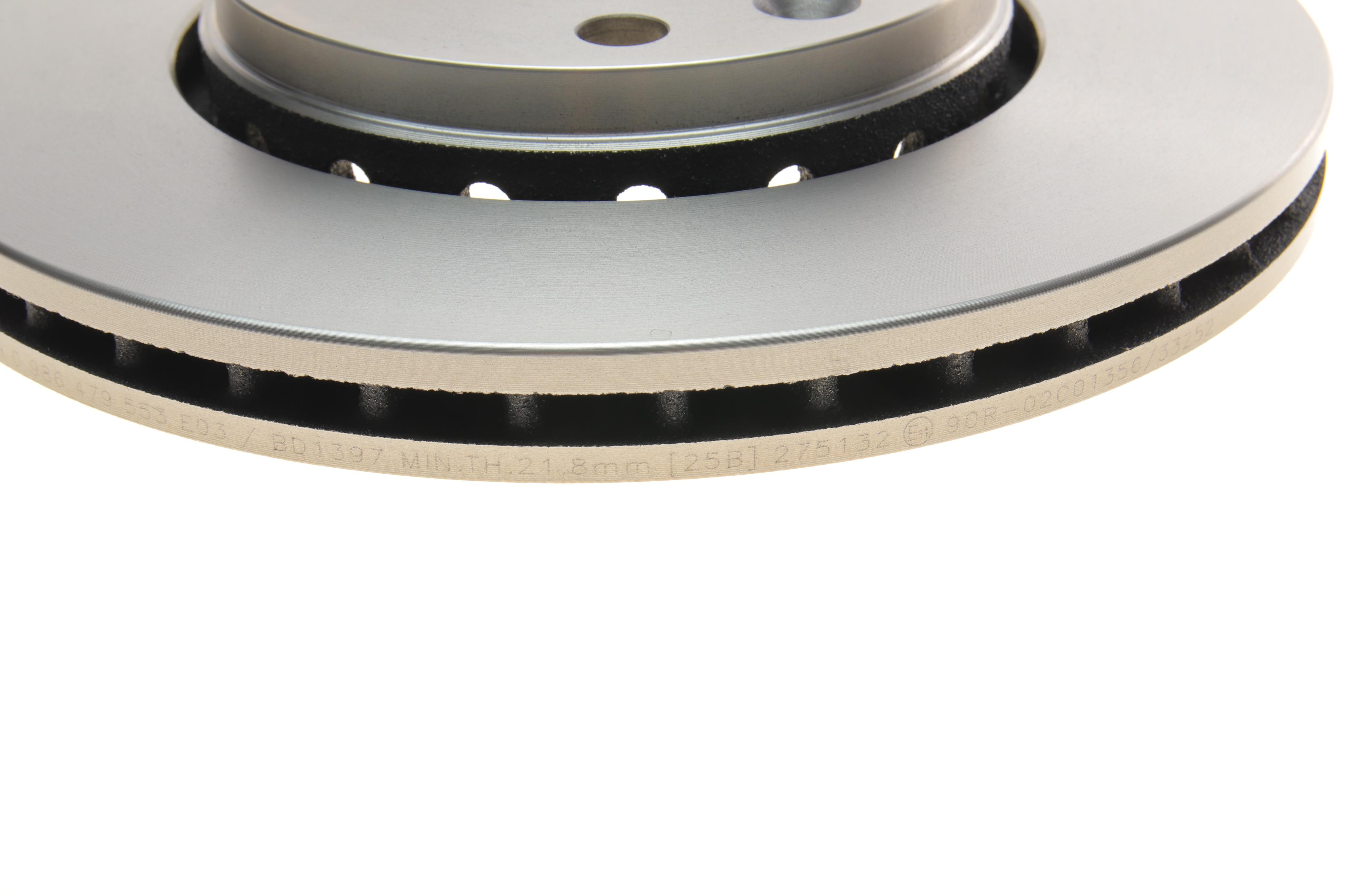 Диск гальмівний (передній) Renault Megane III/IV/Scenic 08- (280x24) з к-тю болтів