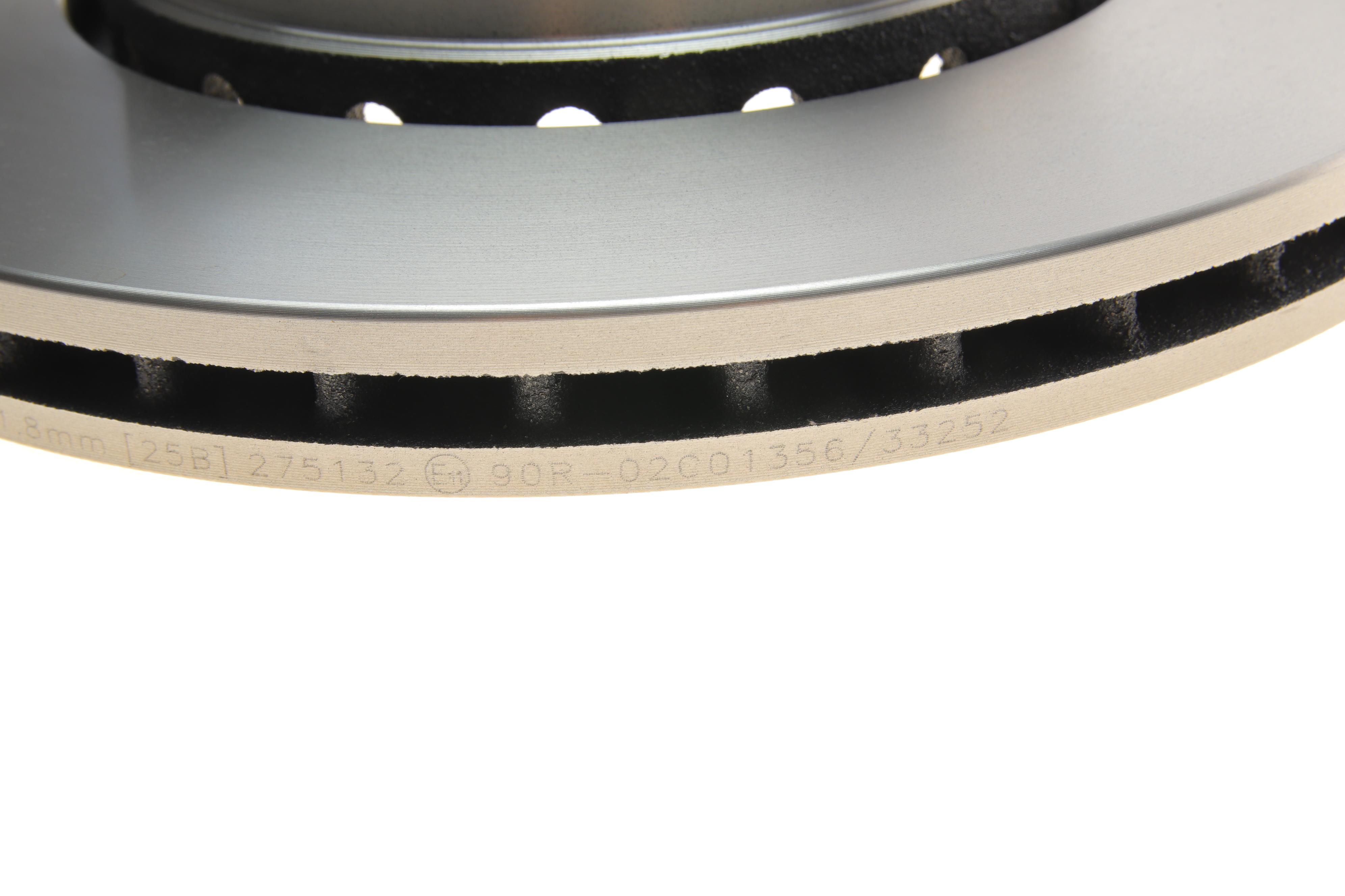 Диск гальмівний (передній) Renault Megane III/IV/Scenic 08- (280x24) з к-тю болтів