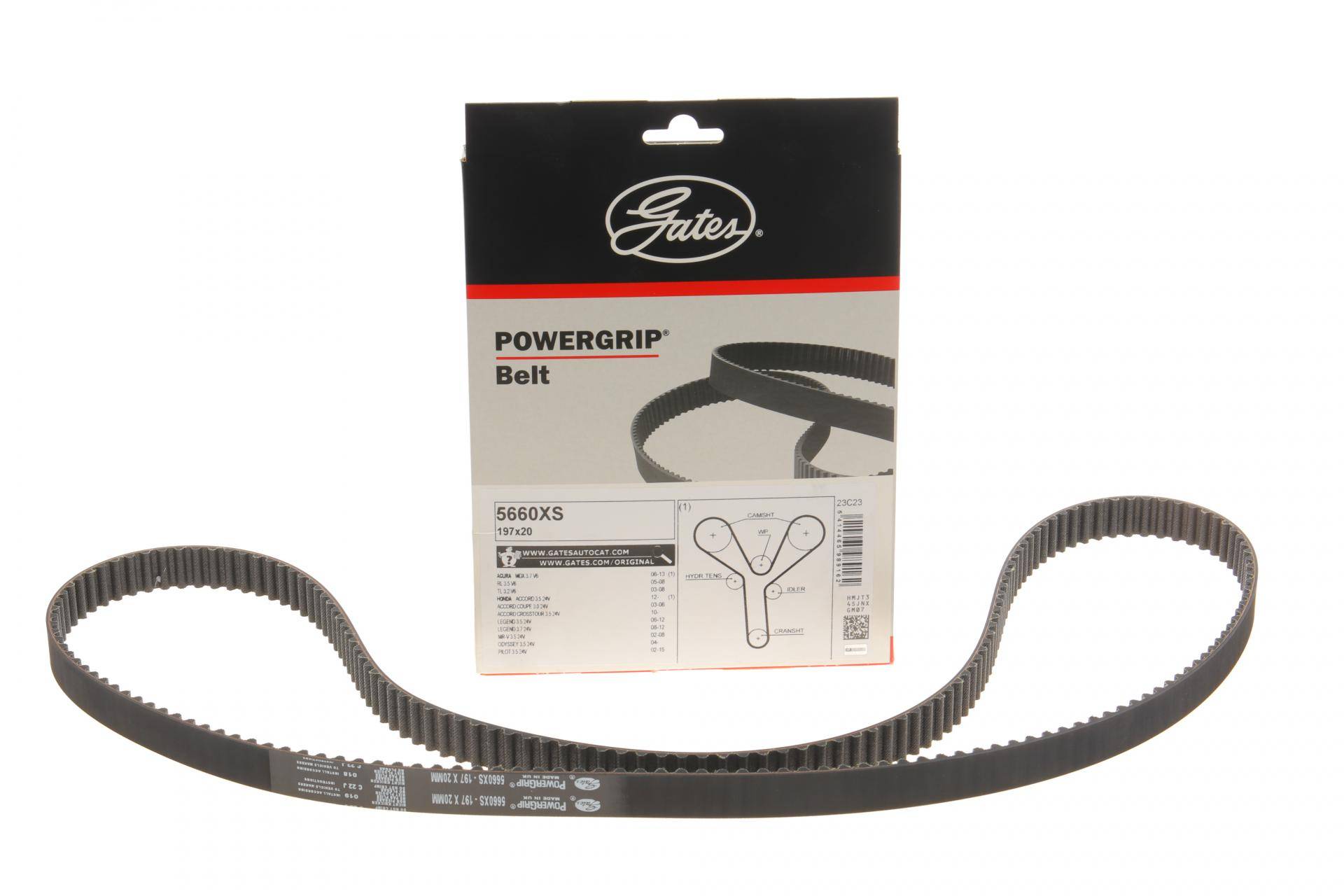 Ремінь ГРМ Honda Accord/Legend/Crosstour 3.0-3.7 02- (20x197z)