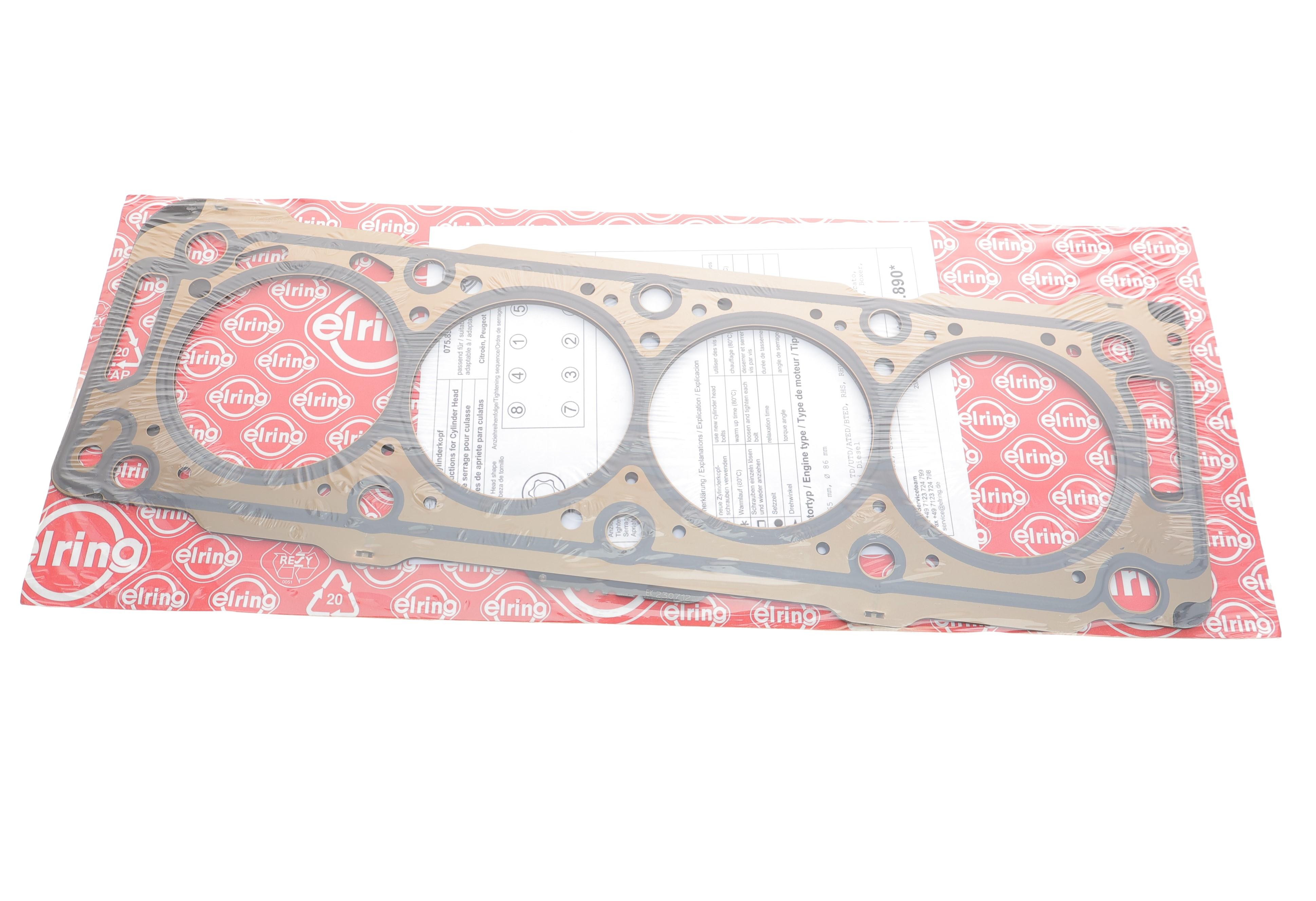 Прокладка ГБЦ Citroen/Fiat Scudo/Peugeot 2.0HDI/TD/JTD 99- (1.65mm)