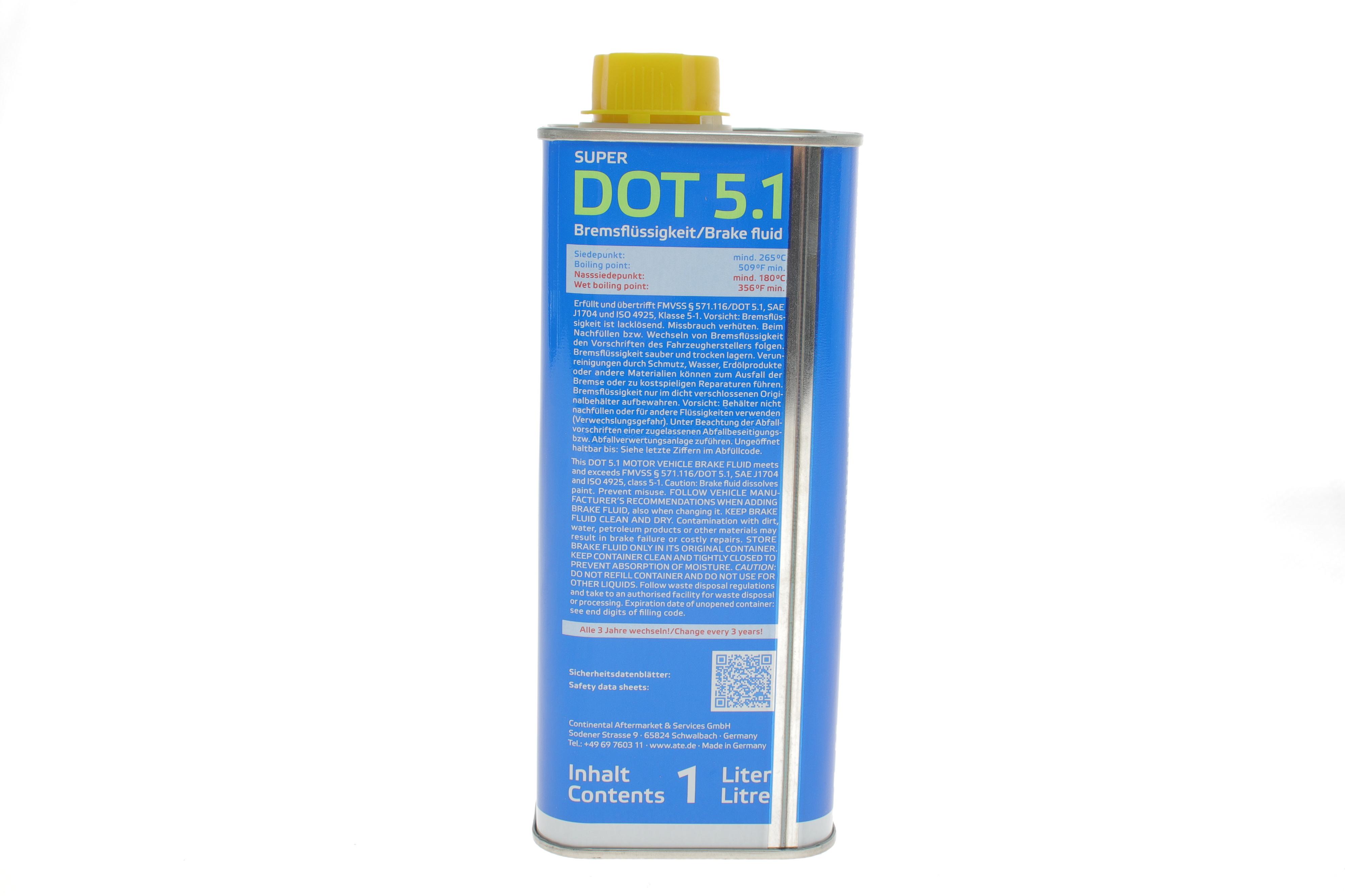 Жидкость тормозная Super DOT 5.1 (1L)