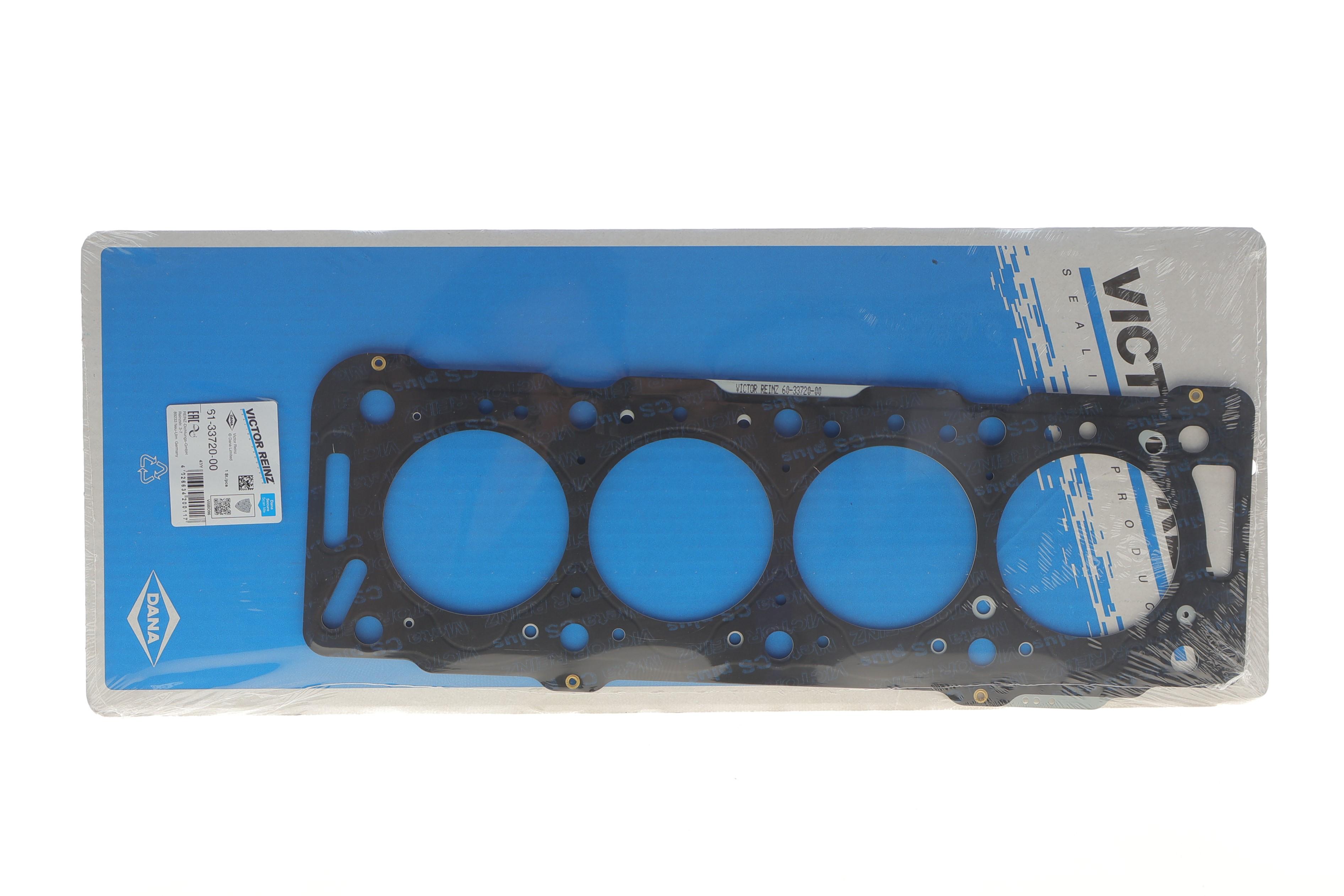 Прокладка ГБЦ Citroen Berlingo/Peugeot Partner 1.9D 96-07, Ø84,00mm, 1.26mm, (3 метки)