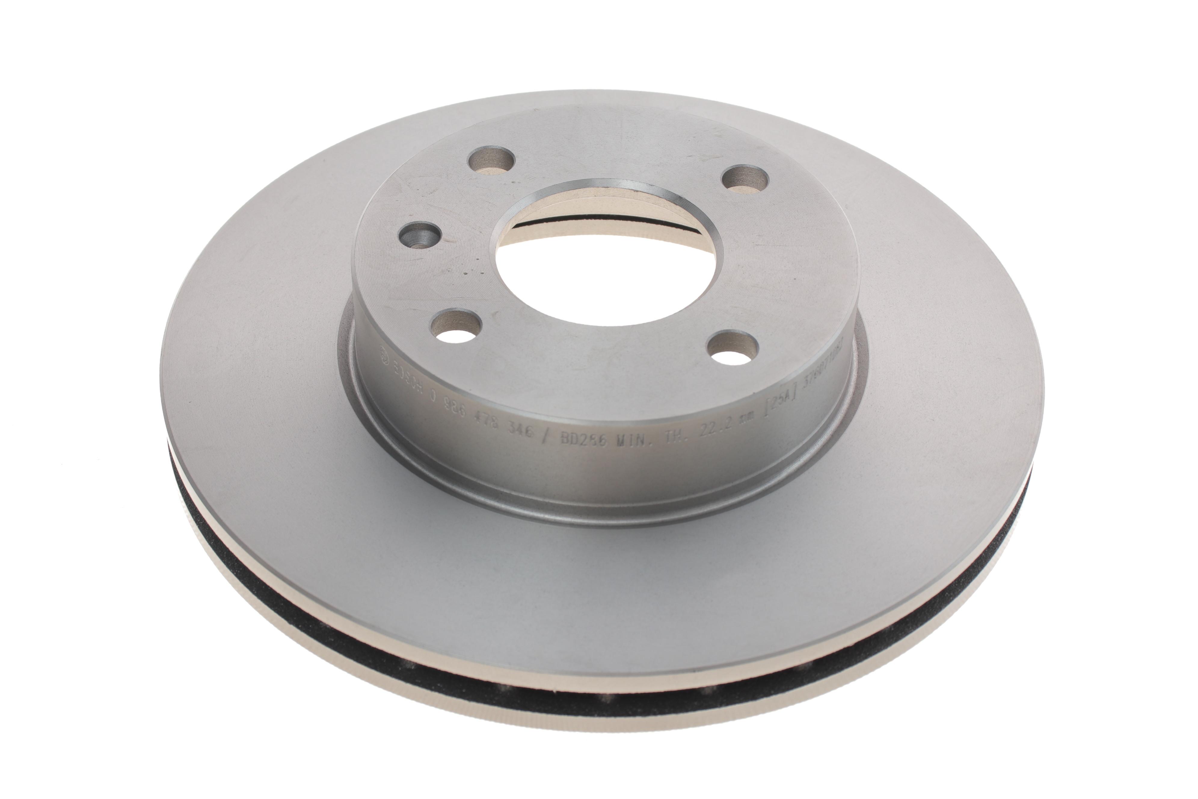 Диск гальмівний (передній) Ford Sierra 82-93 (260x24.2) (з вентиляцією)