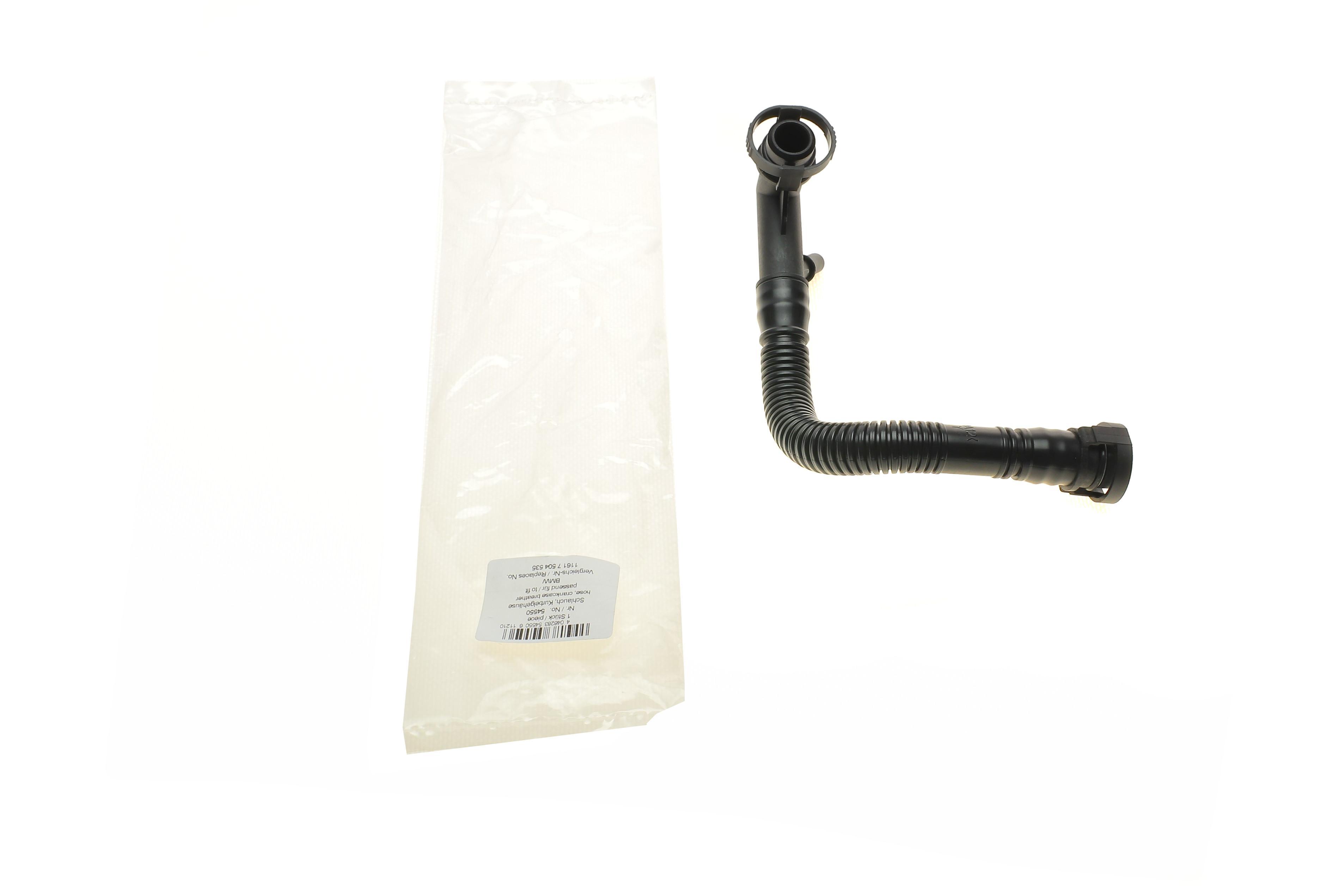 Трубка вентиляції картера BMW 3 (E46)/5 (E39) 2.0-2.8i 95-05 (M52)