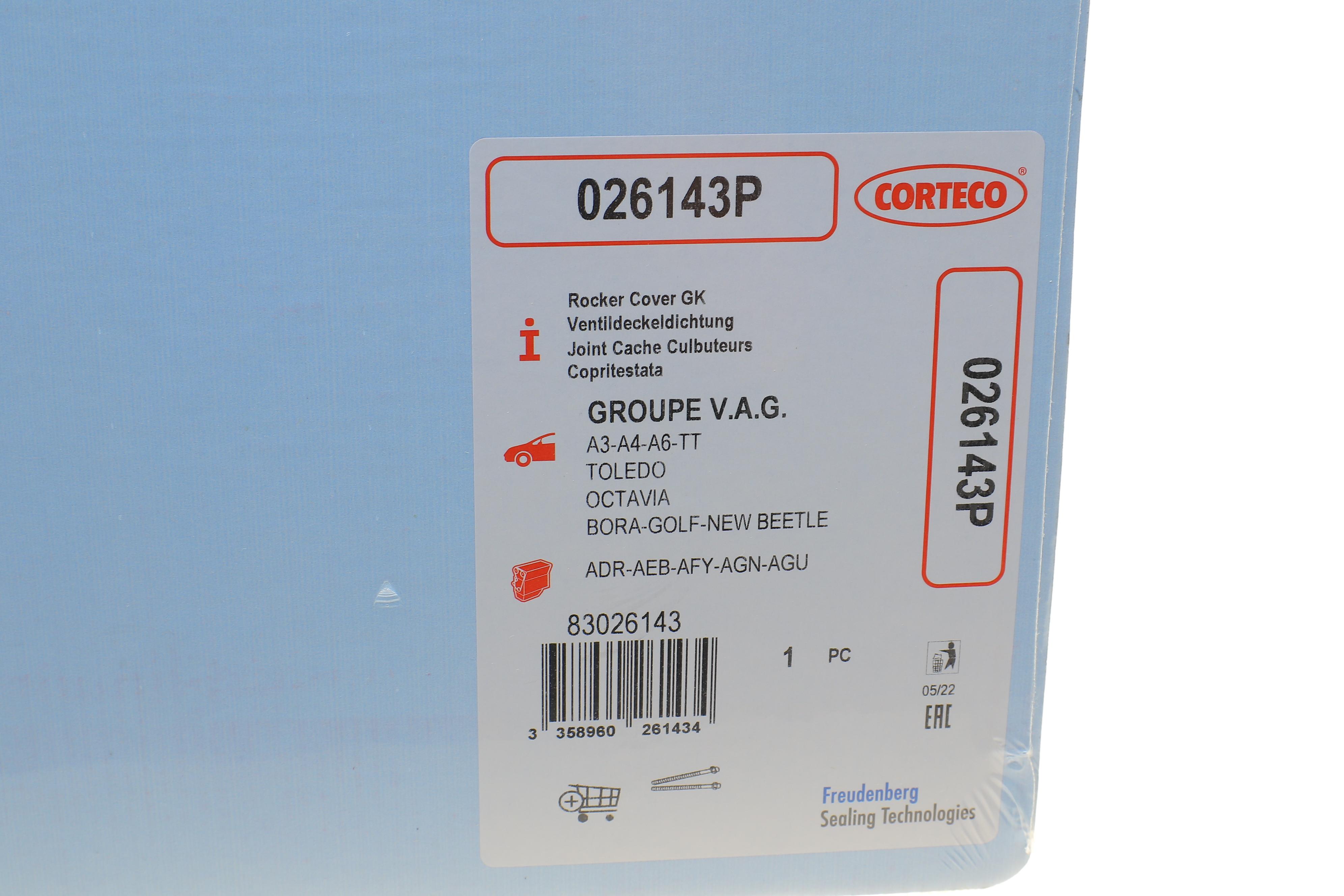 Прокладка кришки клапанів VW Passat 1.8i -05