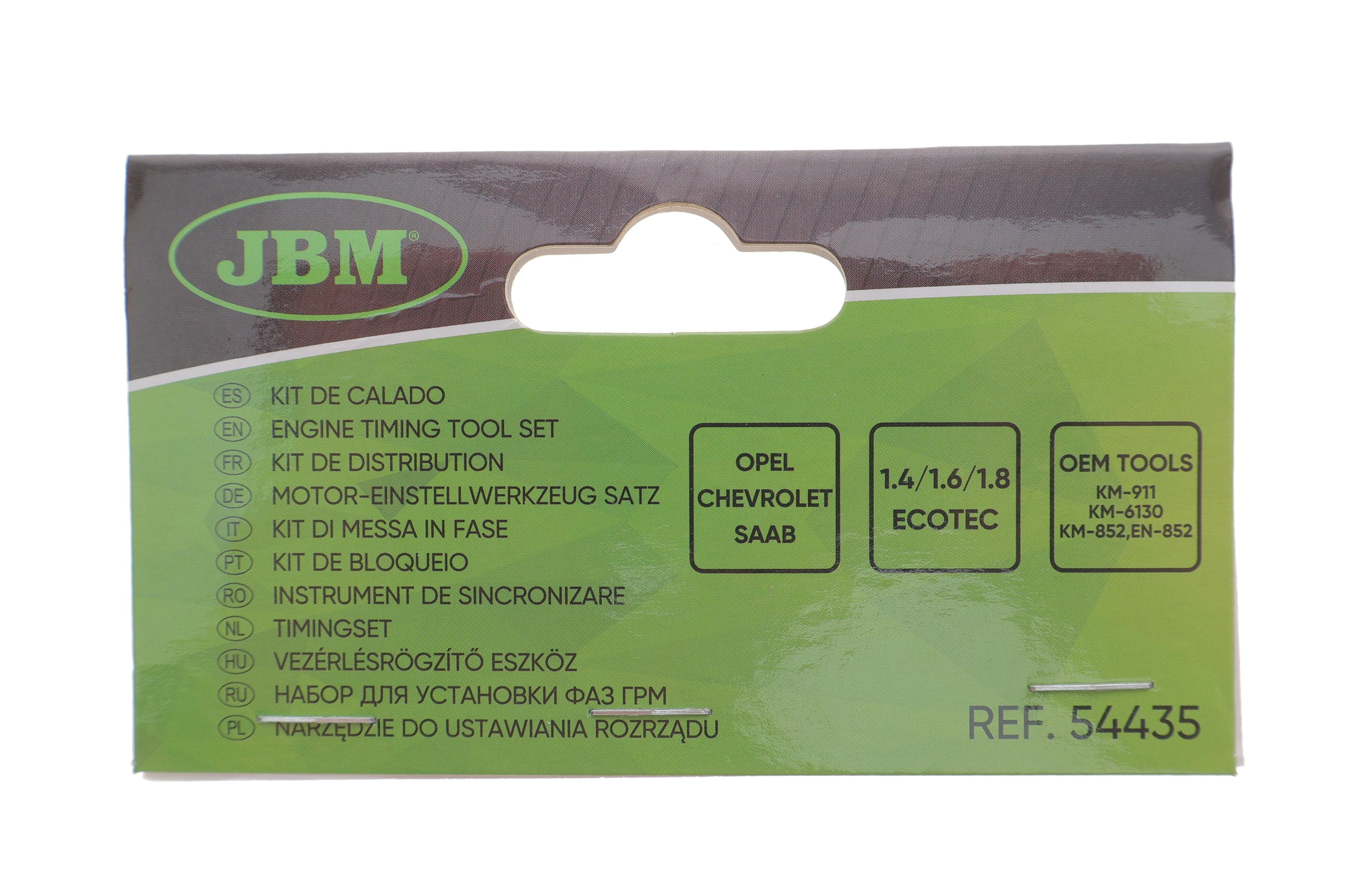 Набір інструментів для регулювання зубчастого ременя на Opel/Chevrolet/Saab 1.4/1.6/1.8 EcoTec