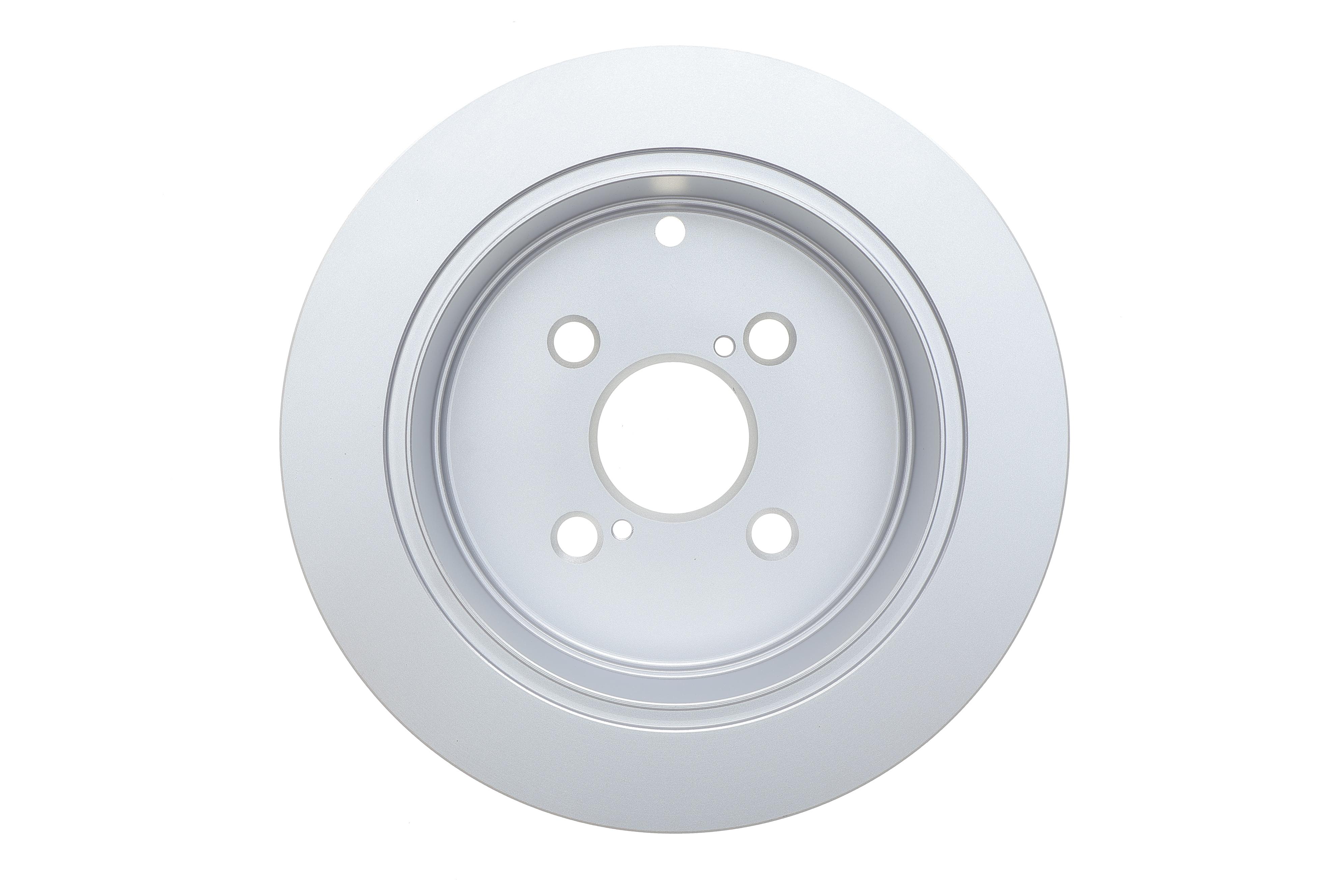 Диск гальмівний (задній) Toyota Corolla 02-13 (258x9) (з покриттям) (повний)