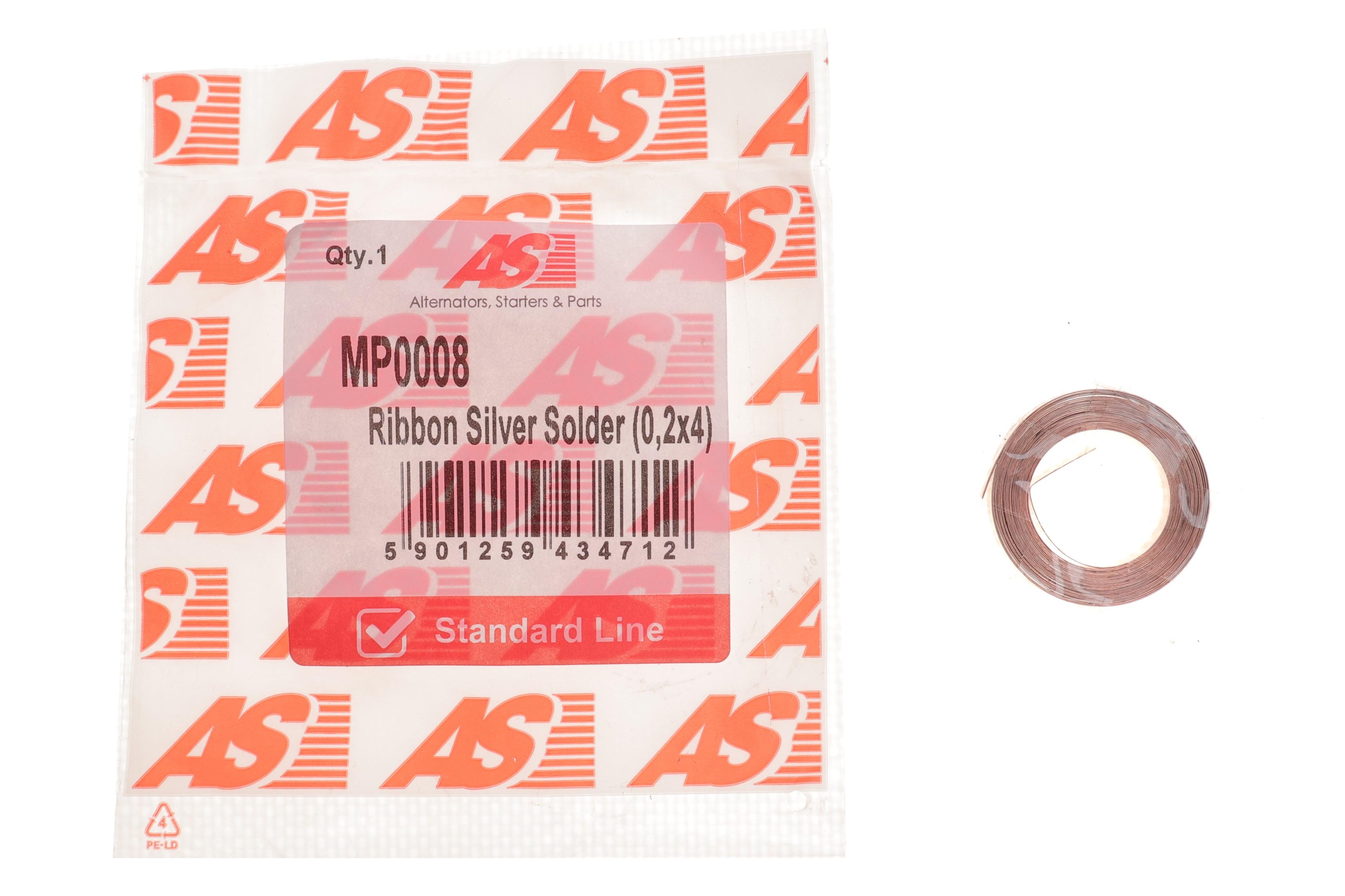 Стрічка для контактного зварювання (0.2mmx4mmx2m)