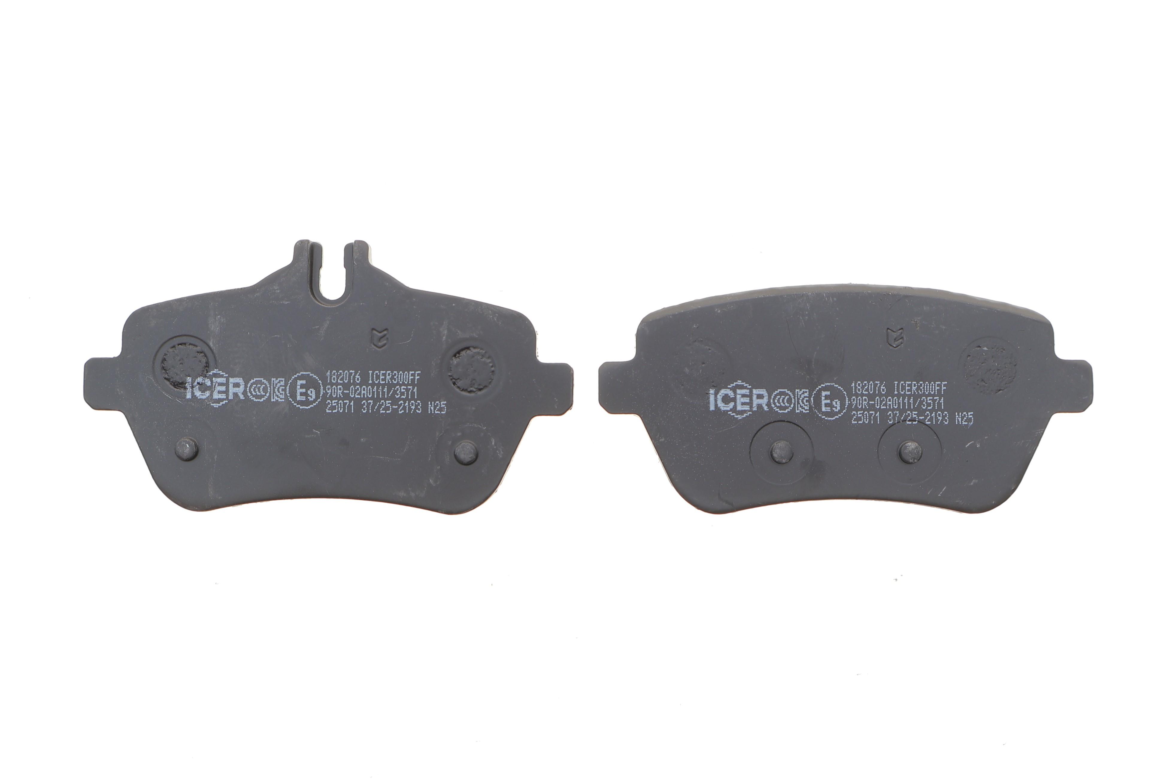 Колодки гальмівні (задні) MB S-class (W222/V222/X222/C217) 13-