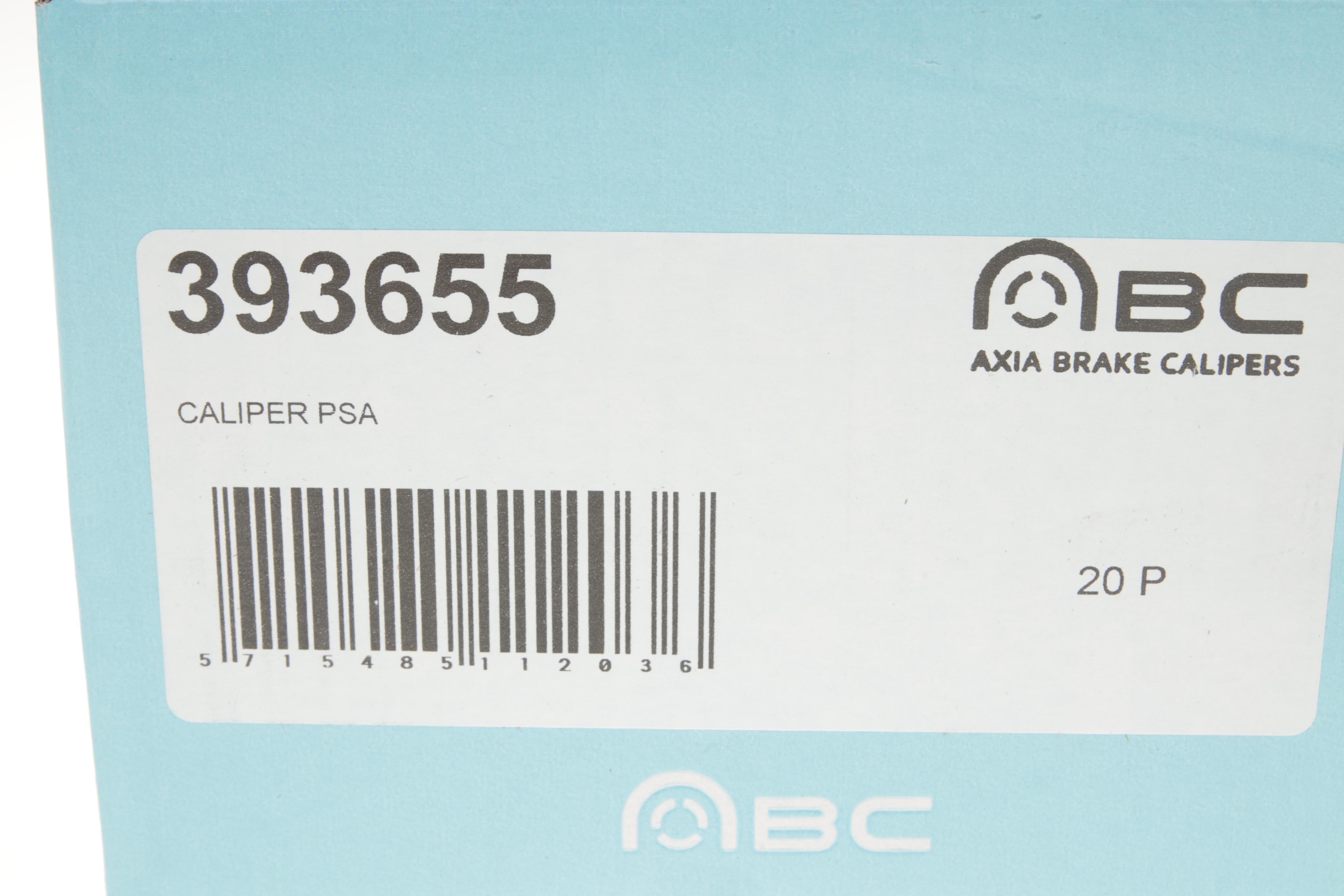 Супорт гальмівний (задній) (R) Peugeot 407 04-11 (d=38mm) (Trw)