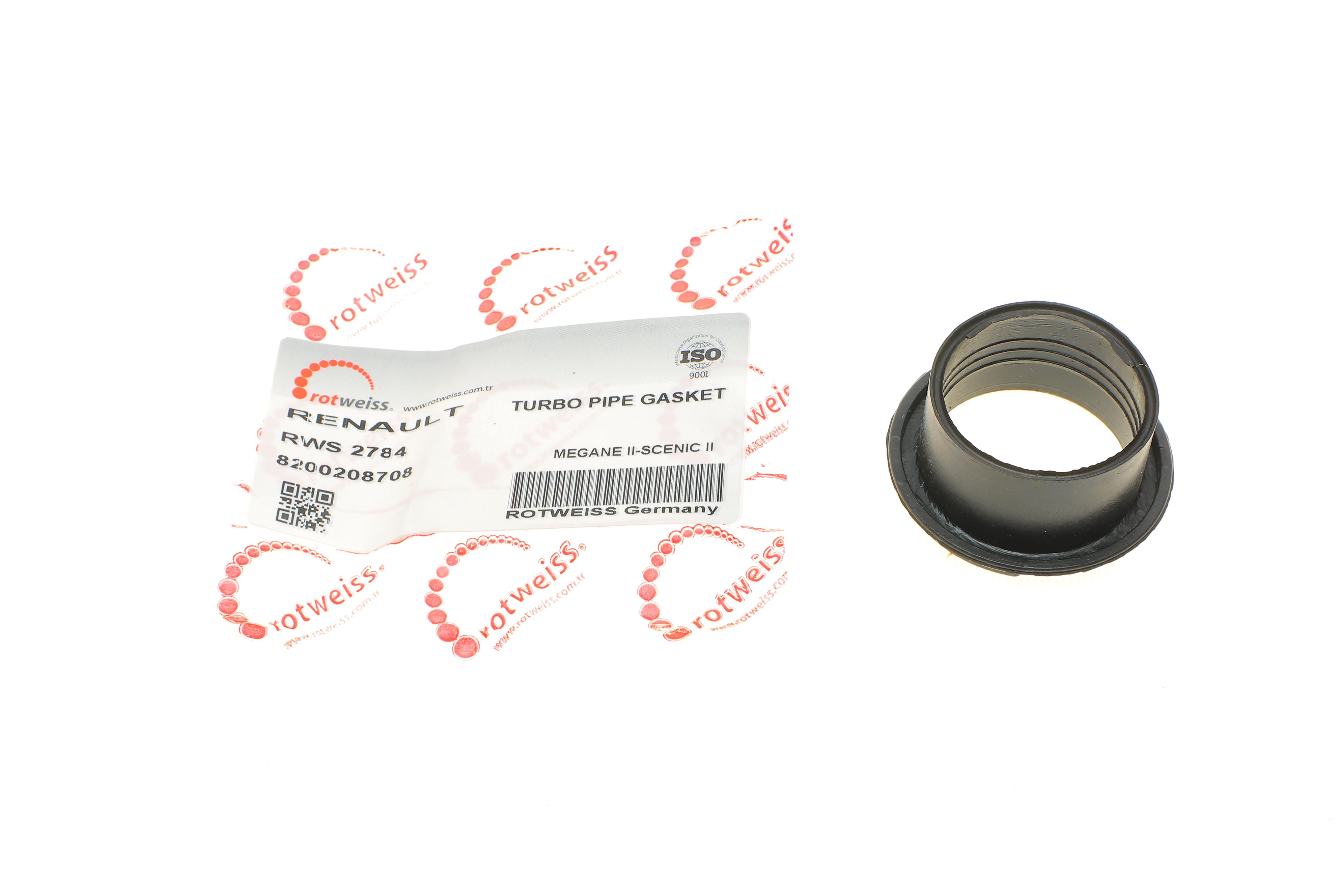 Прокладка патрубка інтеркулера ущільнююча Renault Megane 1.5dCi 03-