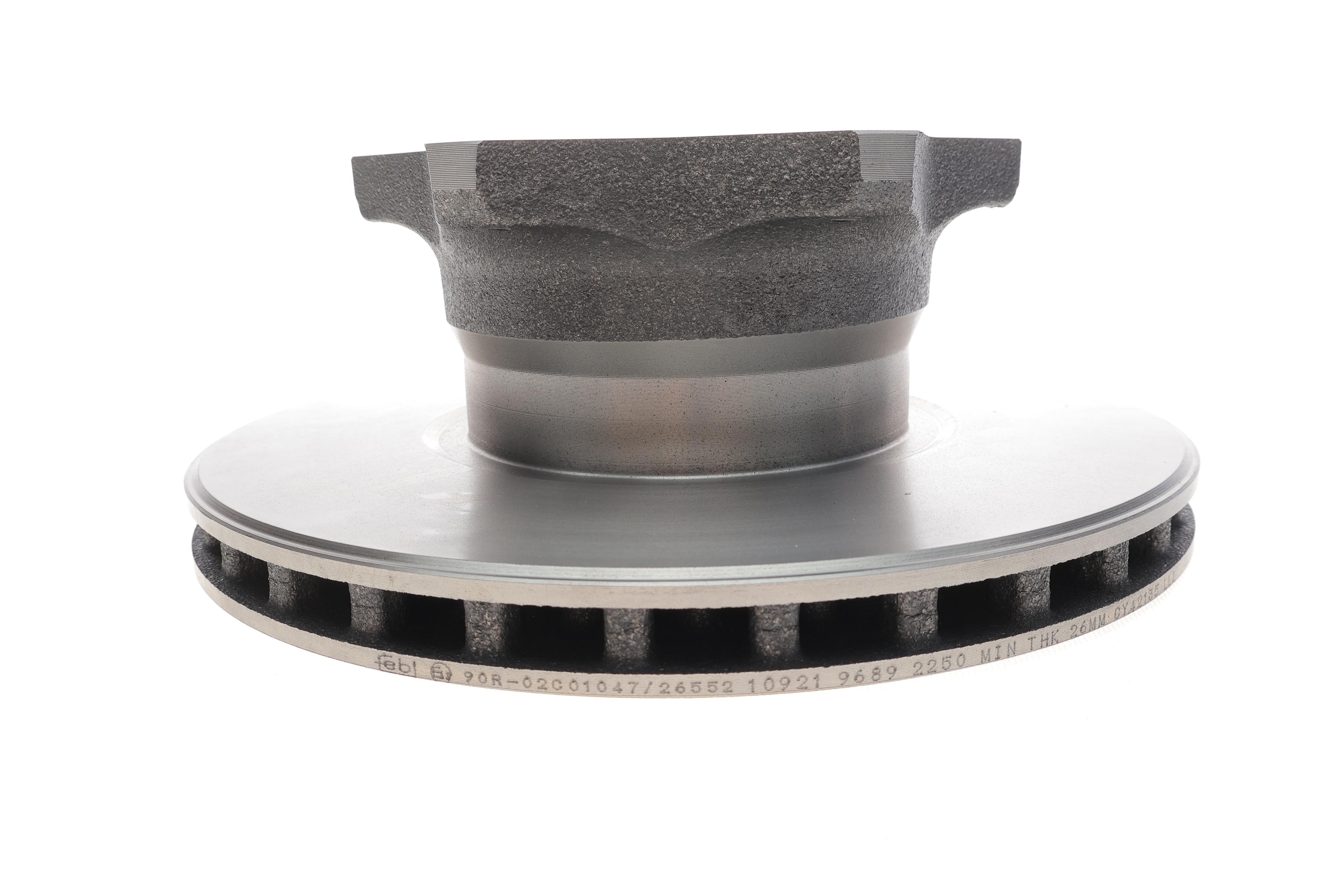 Диск гальмівний (задній) MB Vario (324х30) 17.5"