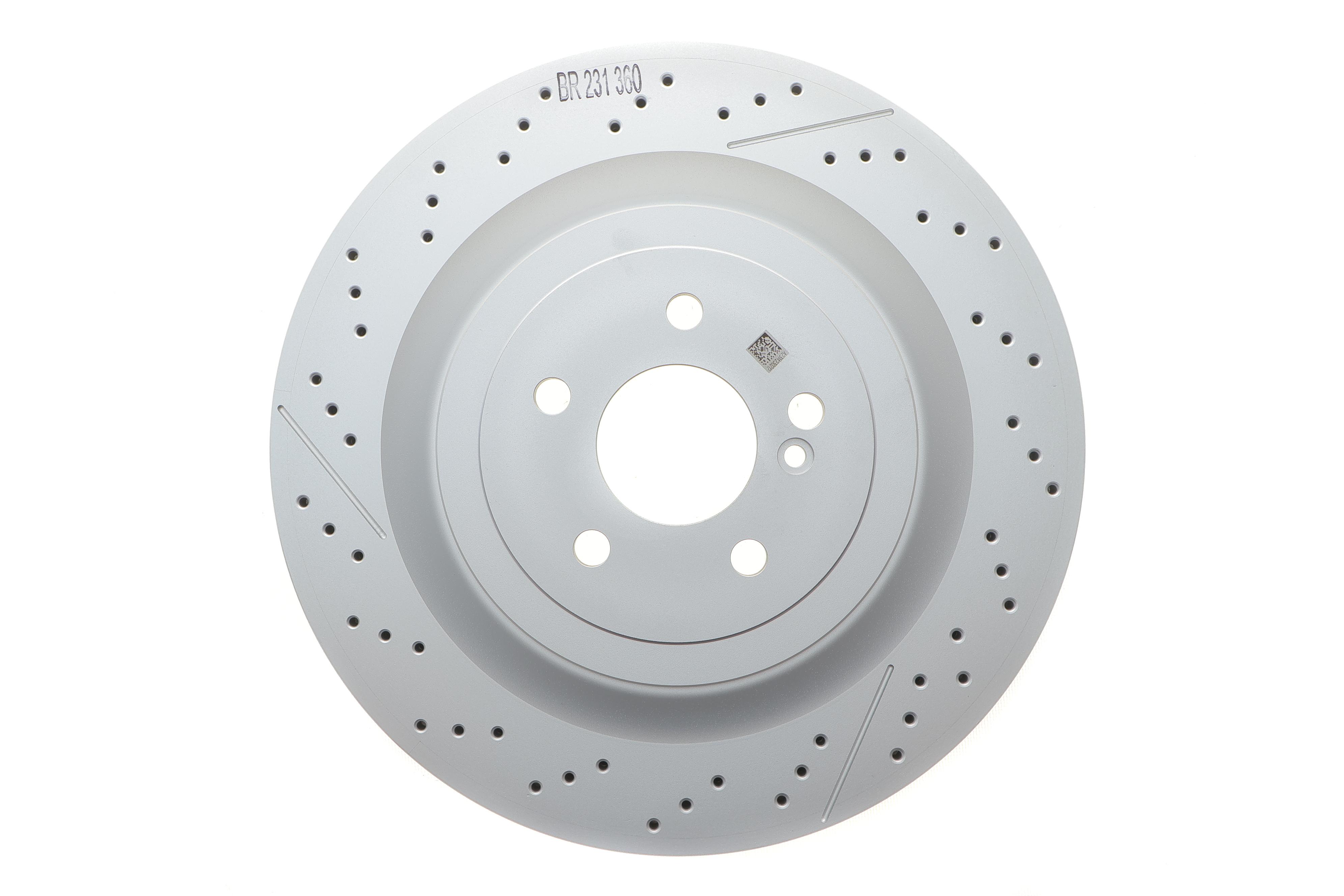 Диск тормозной (задний) MB S-class (W222) S 65 AMG 13-