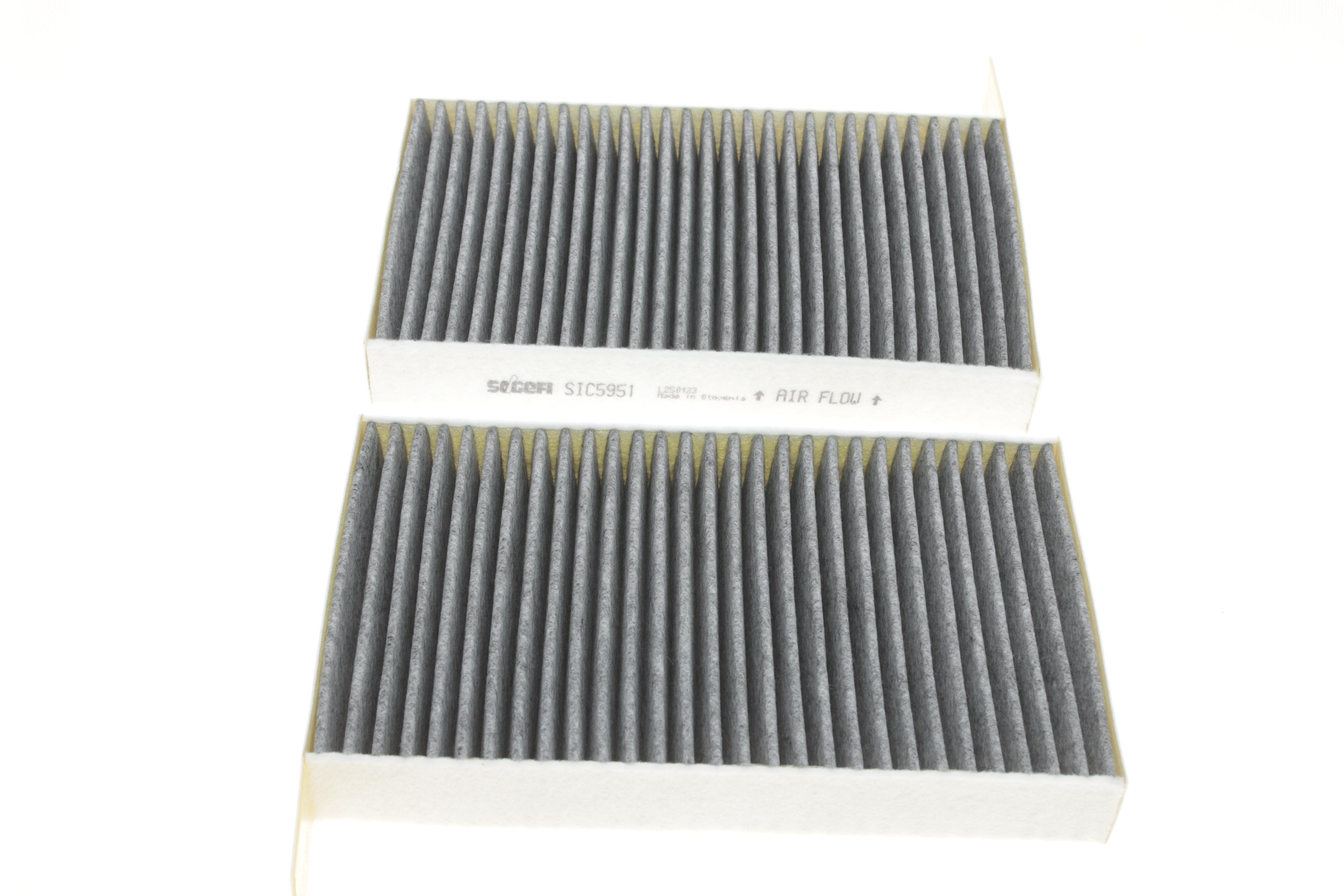 Фільтр салону Tesla Model Y/3 17-(вугільний) (к-кт 2шт.)