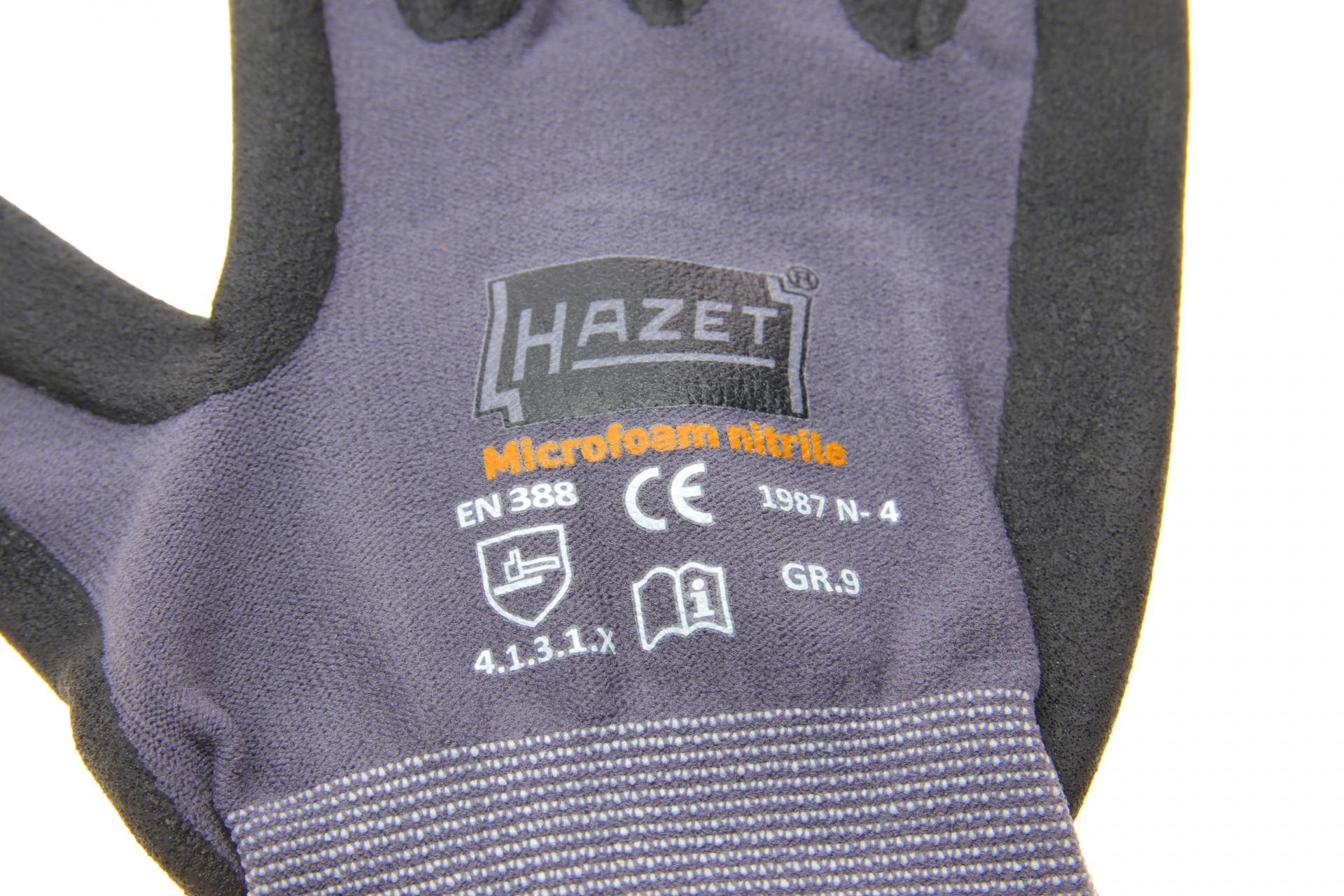 Рукавиці з нітриловим покриттям долонь (L)