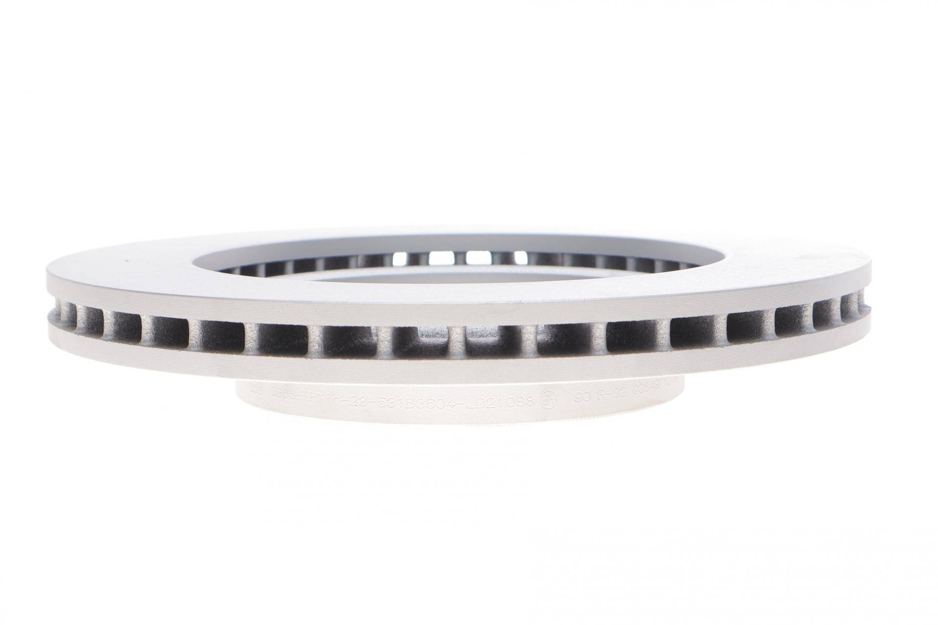 Диск гальмівний (передній) Suzuki Grand Vitara II 05- (294.5x25) (вентильований) (лакований)