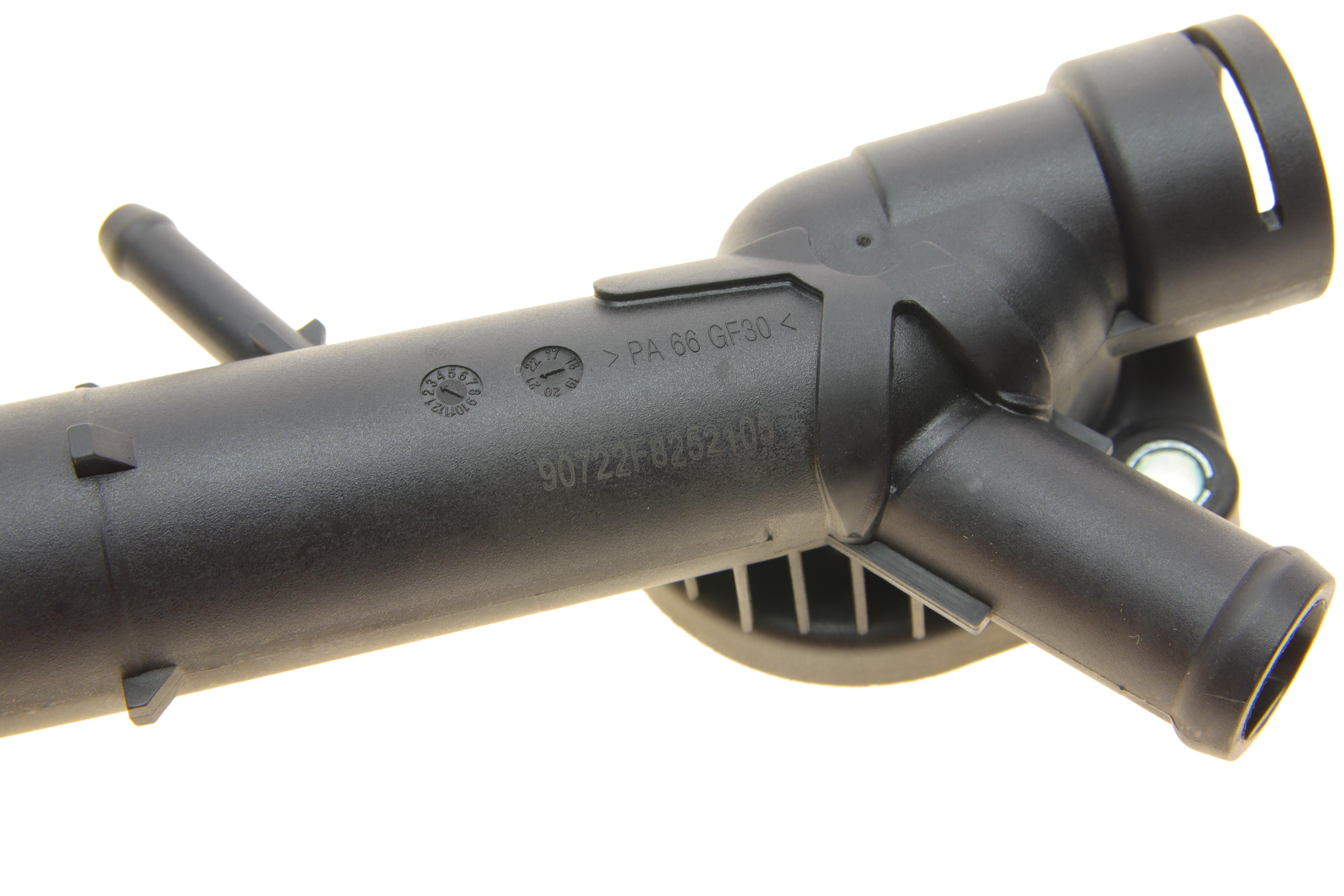 Фланец системы охлаждения Skoda Roomster/VW Golf VI 1.2TDI/1.6TDI 09- (с датчиком)