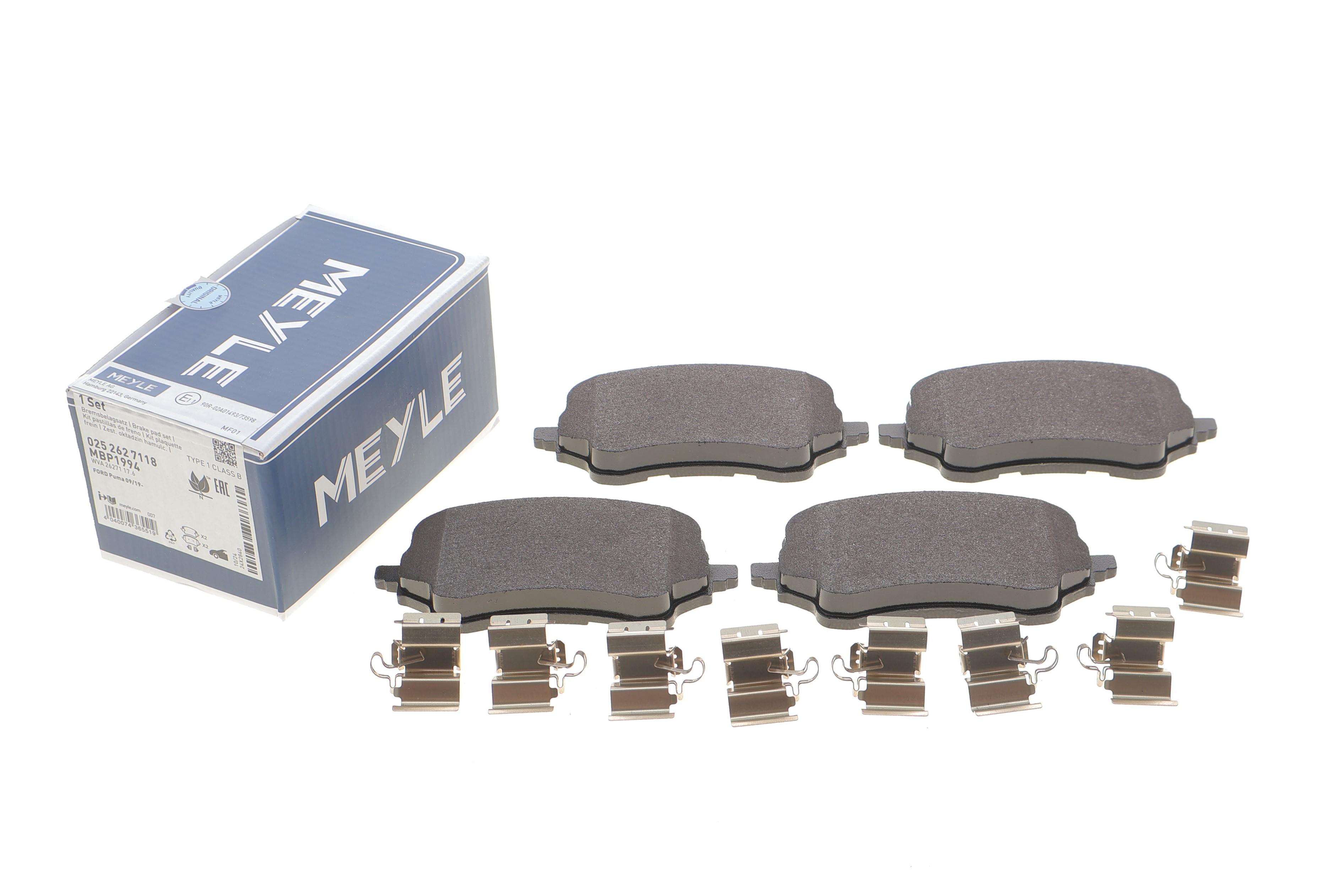 Колодки гальмівні (передні) Ford Puma 19-