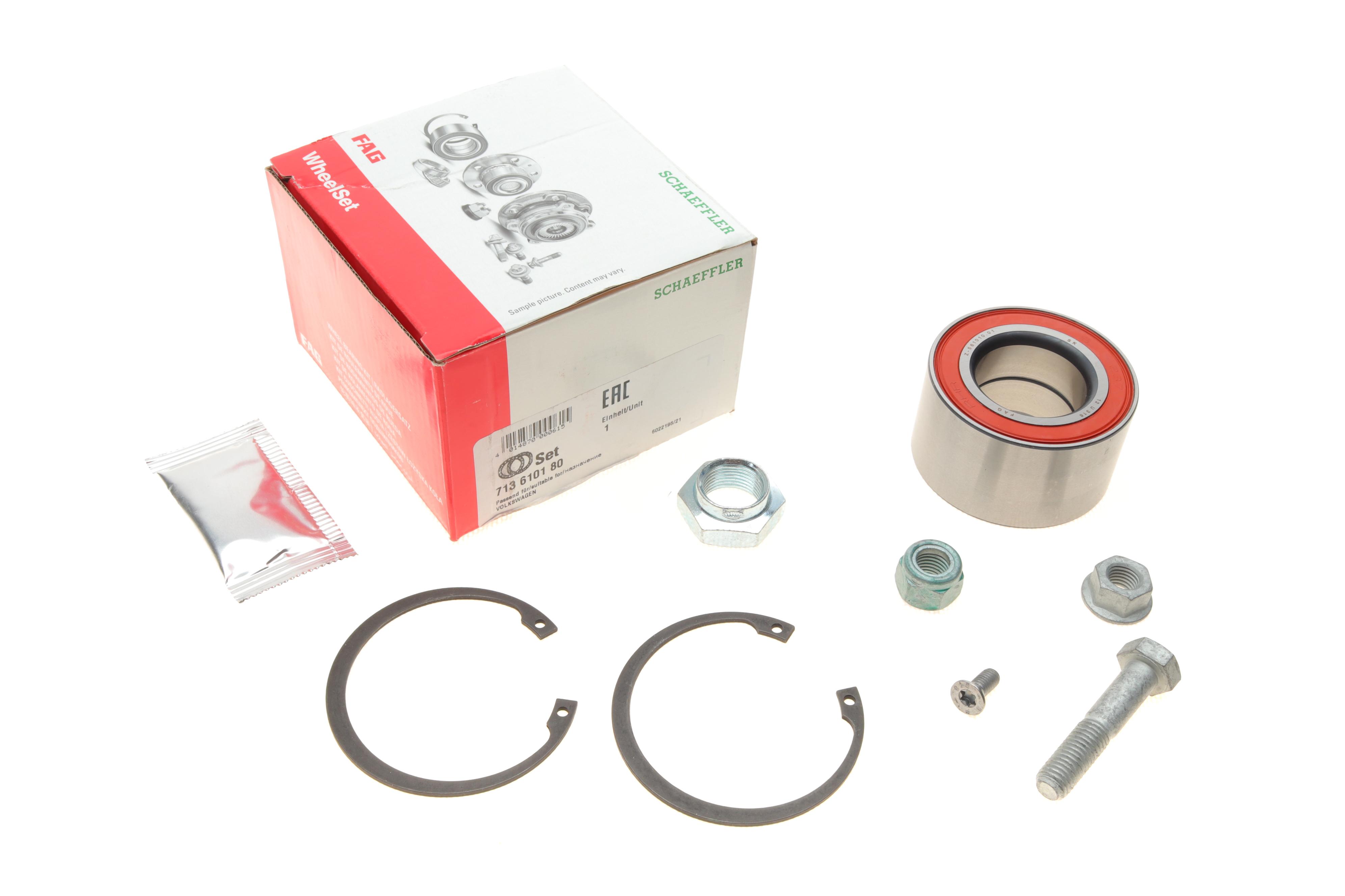 Подшипник ступицы (передней) VW Golf/Jetta II -91