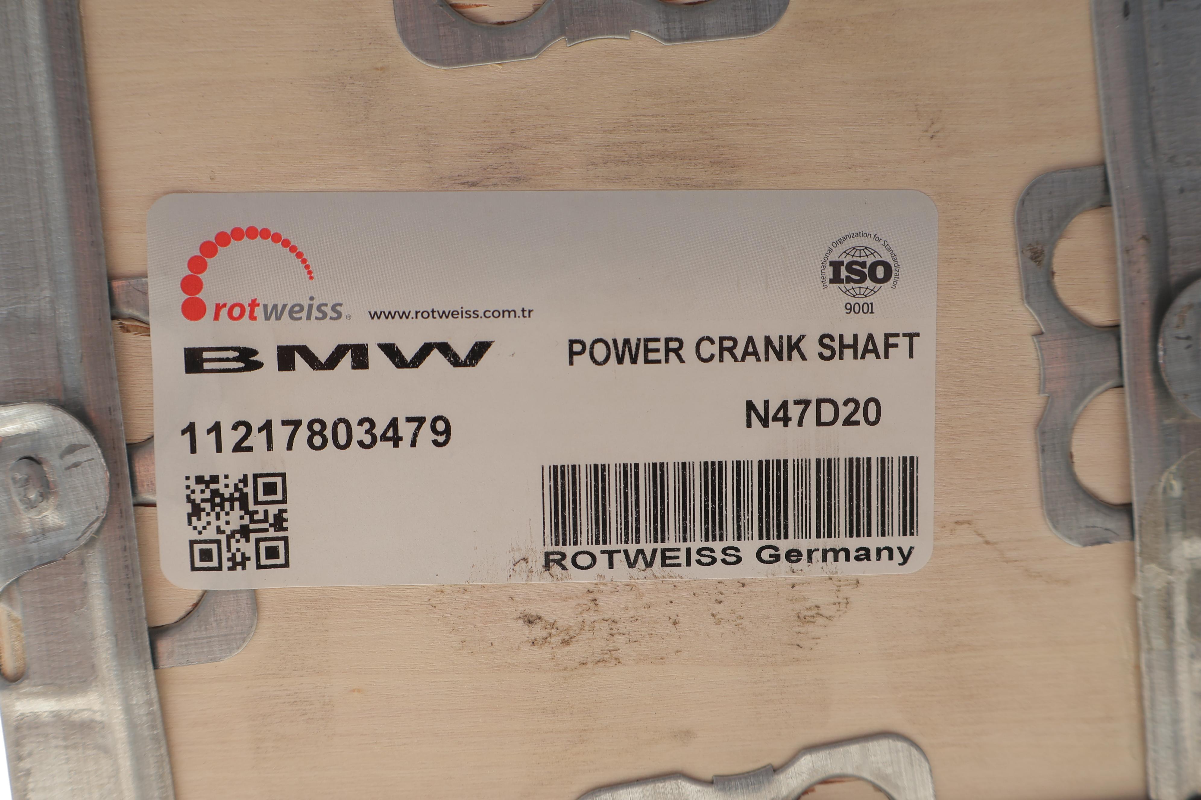 Коленчатый вал BMW 3 (G20/G80)/5 (G30/F90)/7 (G11/G12)10- B47/N47