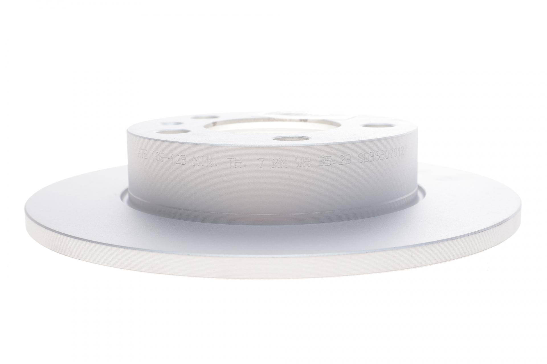 Диск гальмівний (задній) Skoda Fabia/Octavia/VW Golf IV 98- (230x9) (з покриттям) (повний)