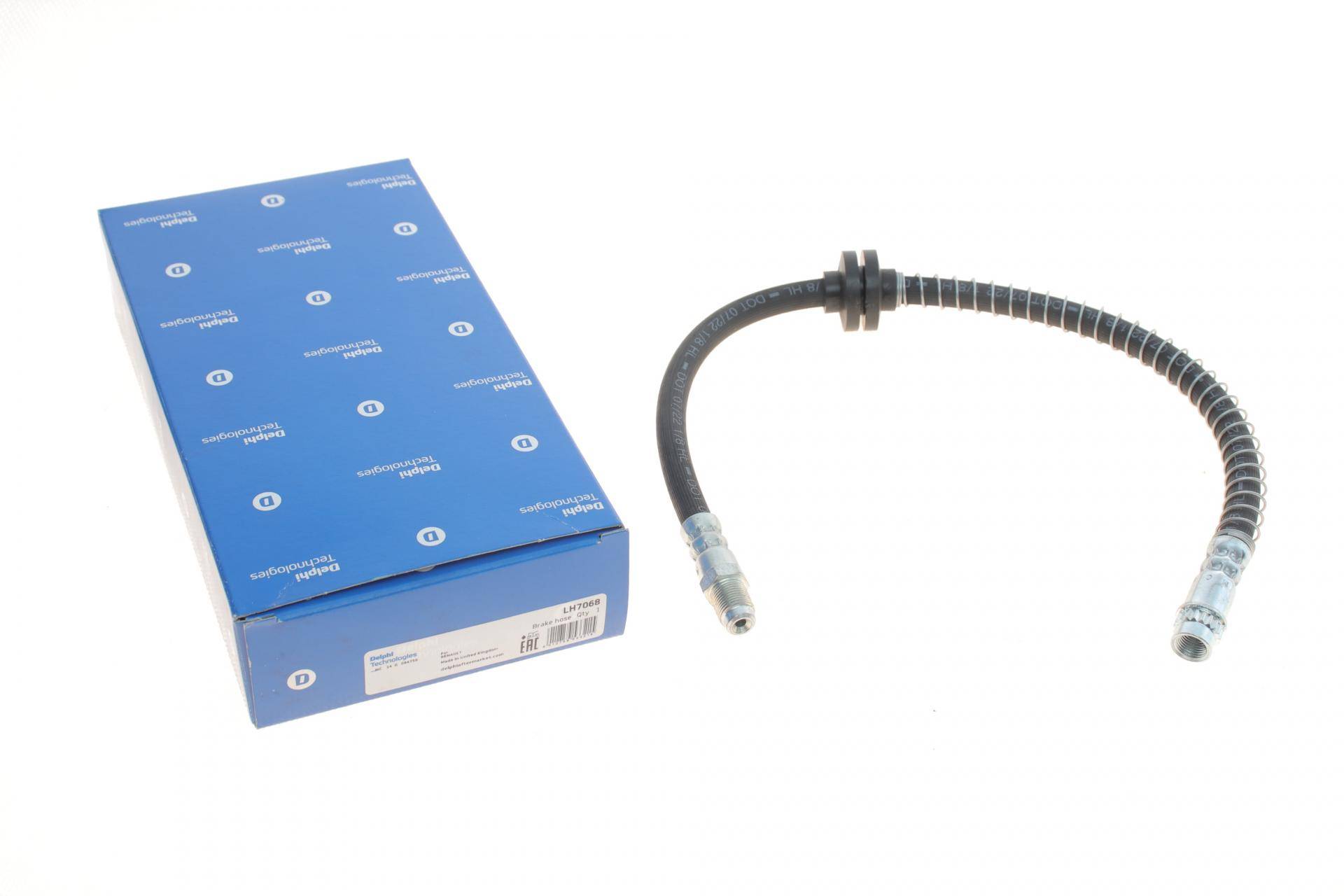 Шланг гальмівний (передній) Renault Megane 1.6 16V 06-09/Grand Scenic 1.5dCi 05-09 (L=478mm)