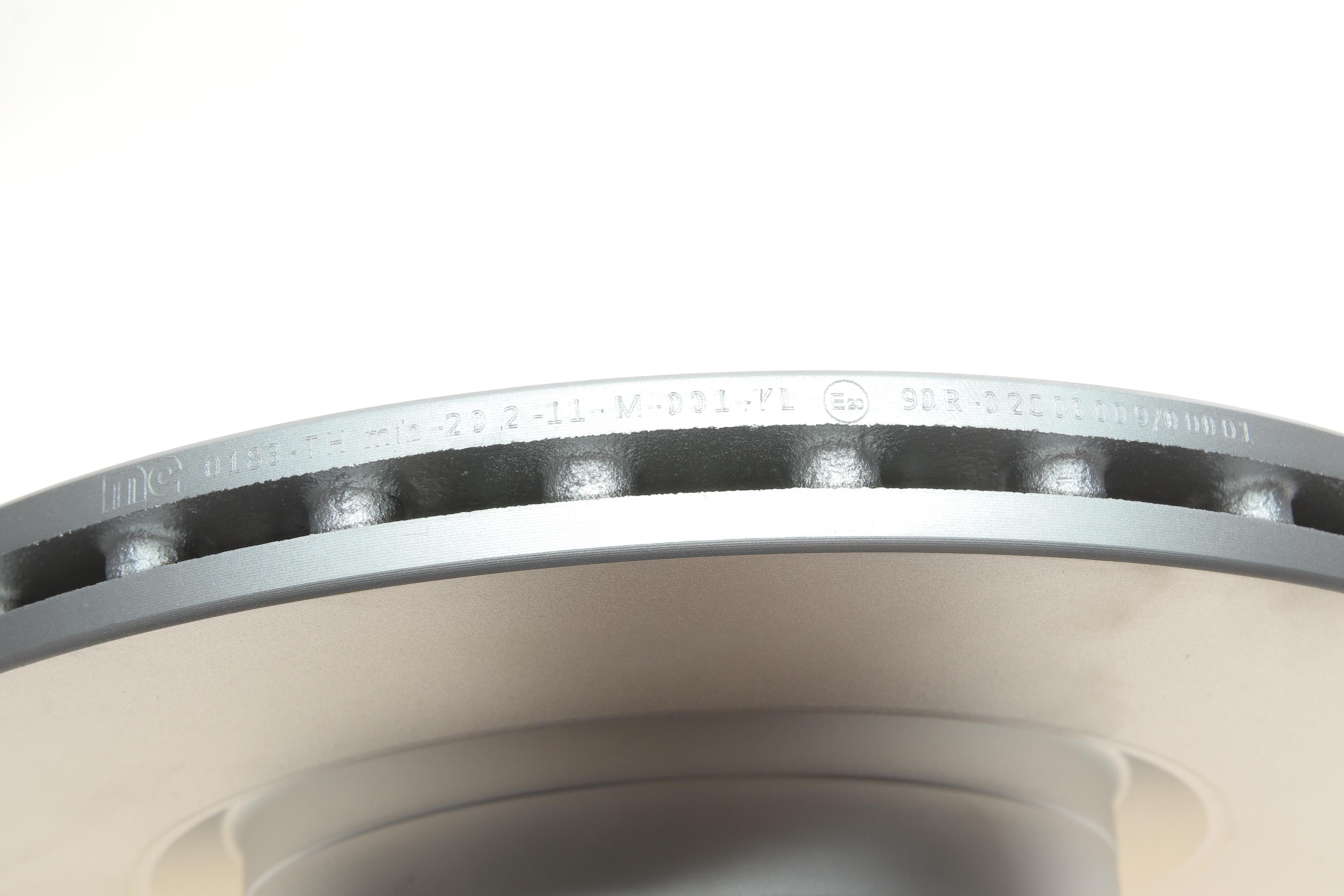 Диск гальмівний (передній) Fiat Doblo/Fiorino/Qubo 07-/Opel Combo 12- (284x22) (з покриттям) (вент.)