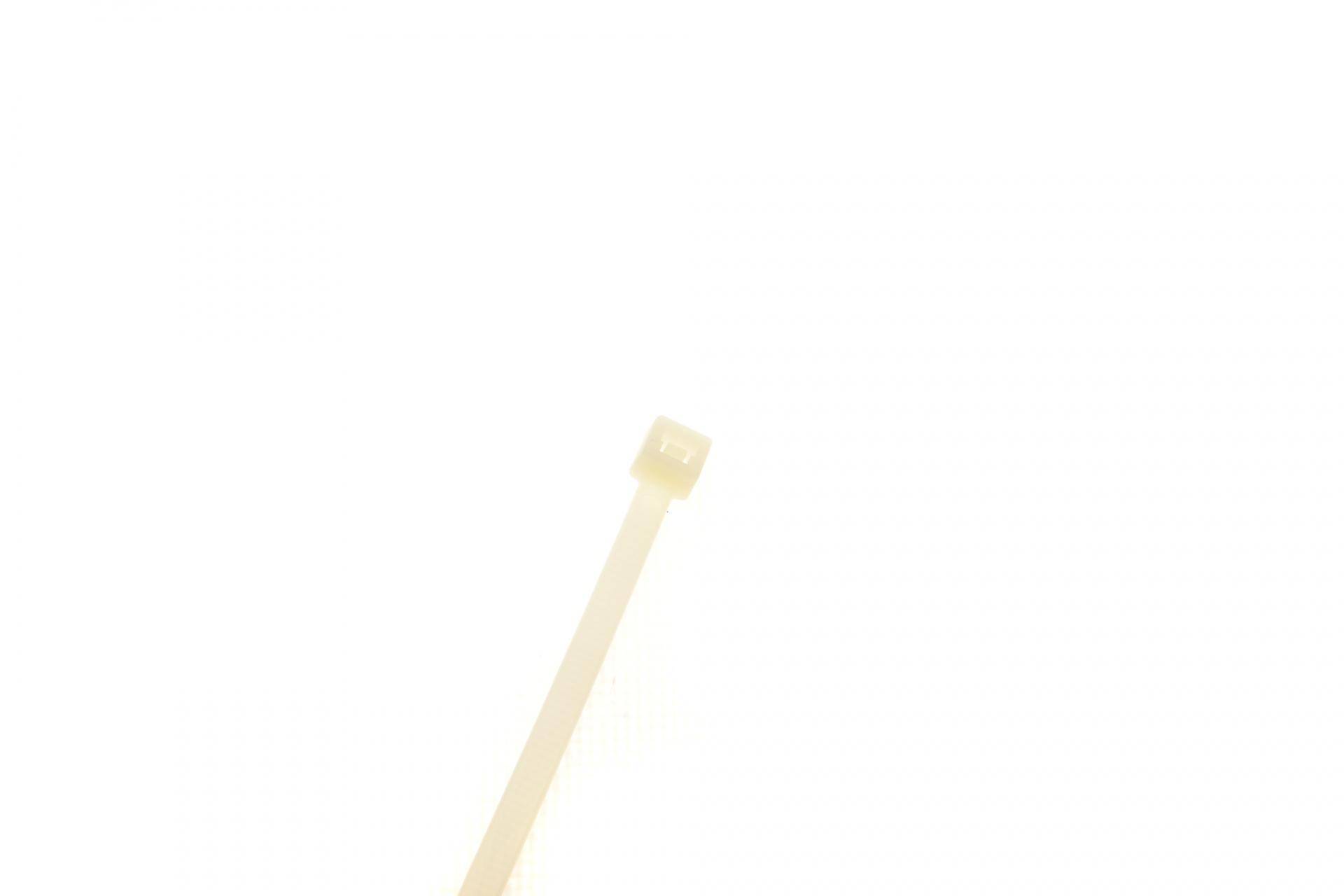 Стяжка пластикова 4,8x390 мм (біла)