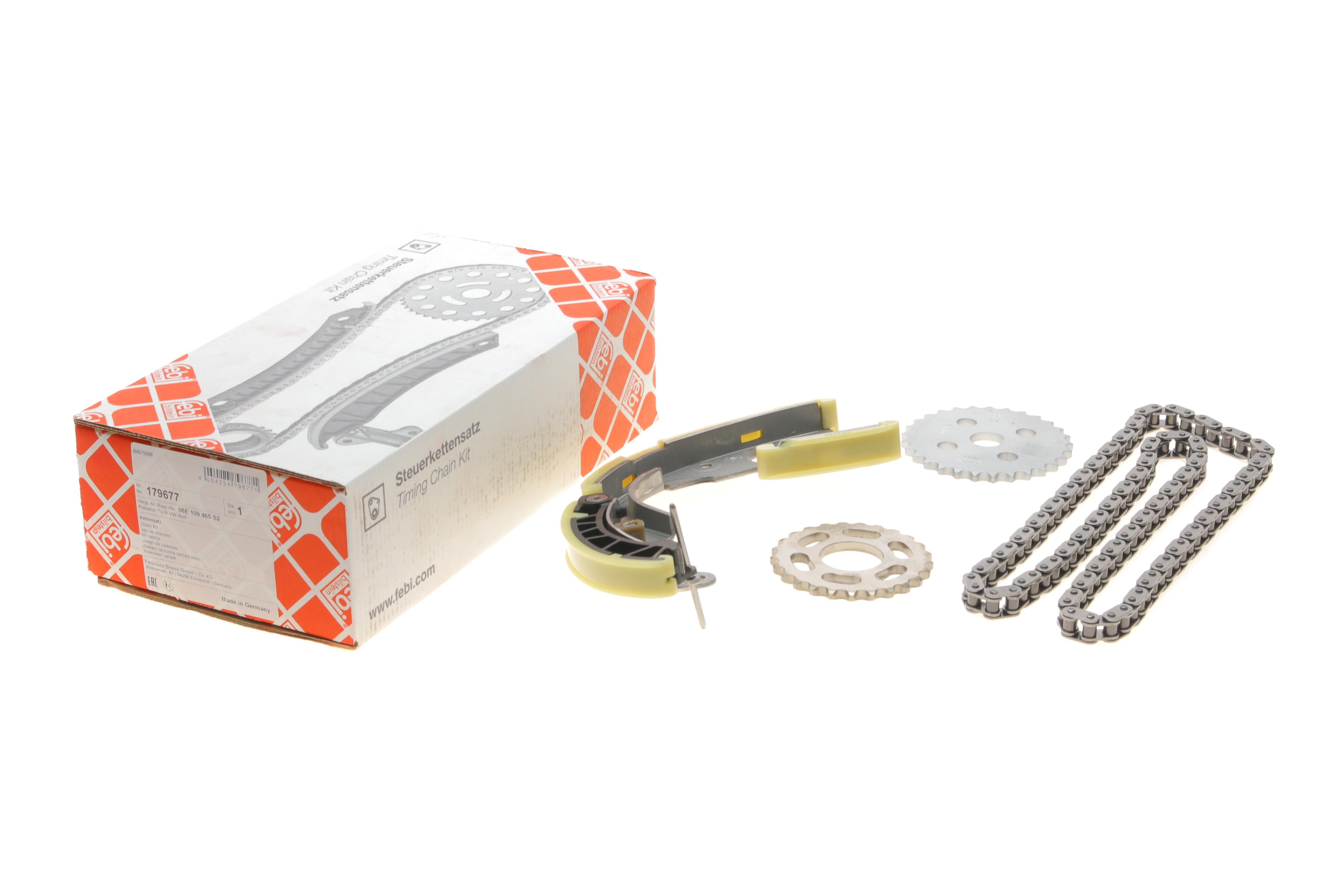 Комплект цепи ГРМ Audi A4/A6/A8/Q7/VW Touareg 2.7/3.0TDI 03-11 (цепь + элементы) (симплекс)