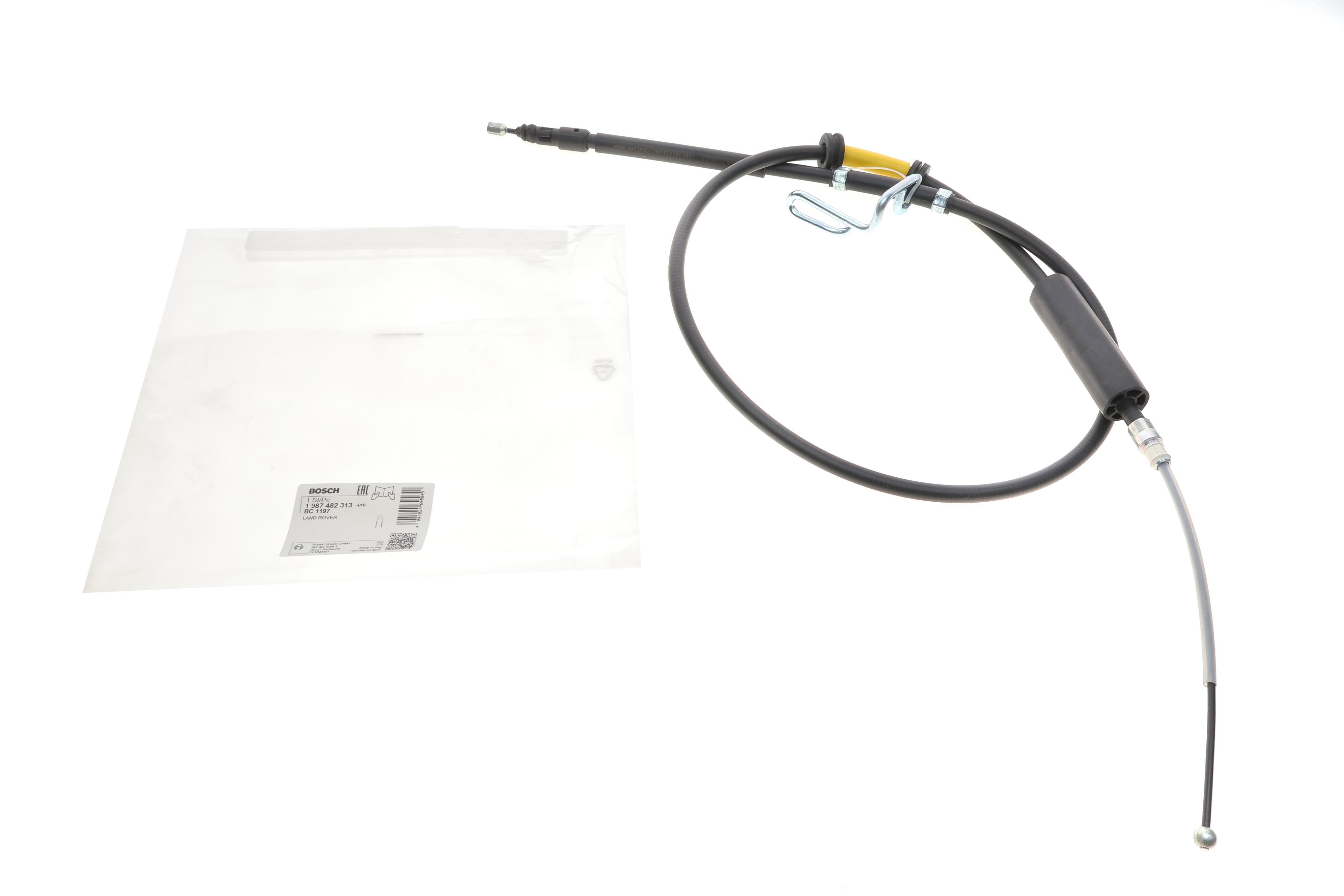 Трос ручника (задний) (R) Land Rover Freelander 06-14 (1573/1292mm)