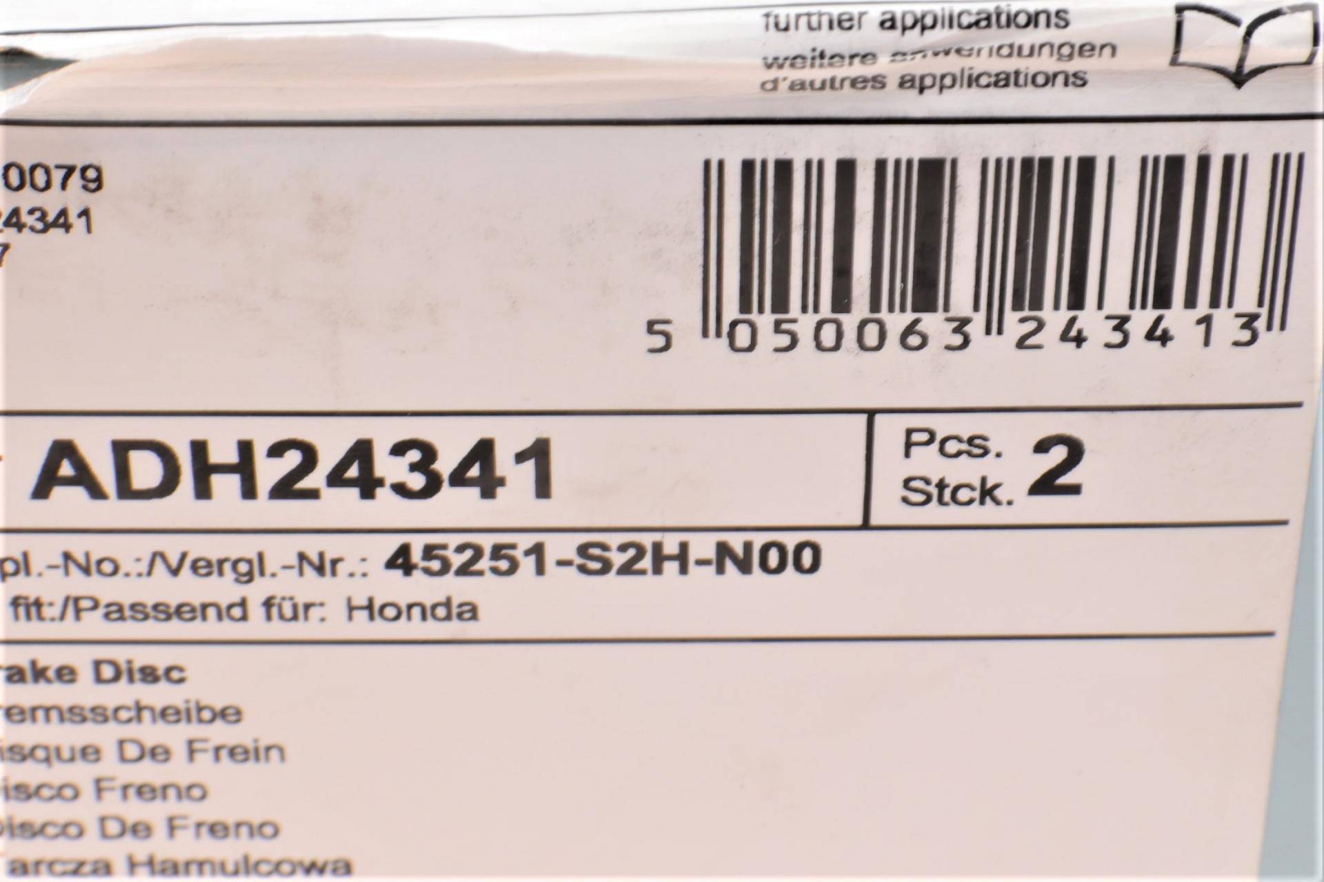 Диск гальмівний (передній) Honda CR-V/HR-V 1.6/2.0 16V 95-05 (282x23)
