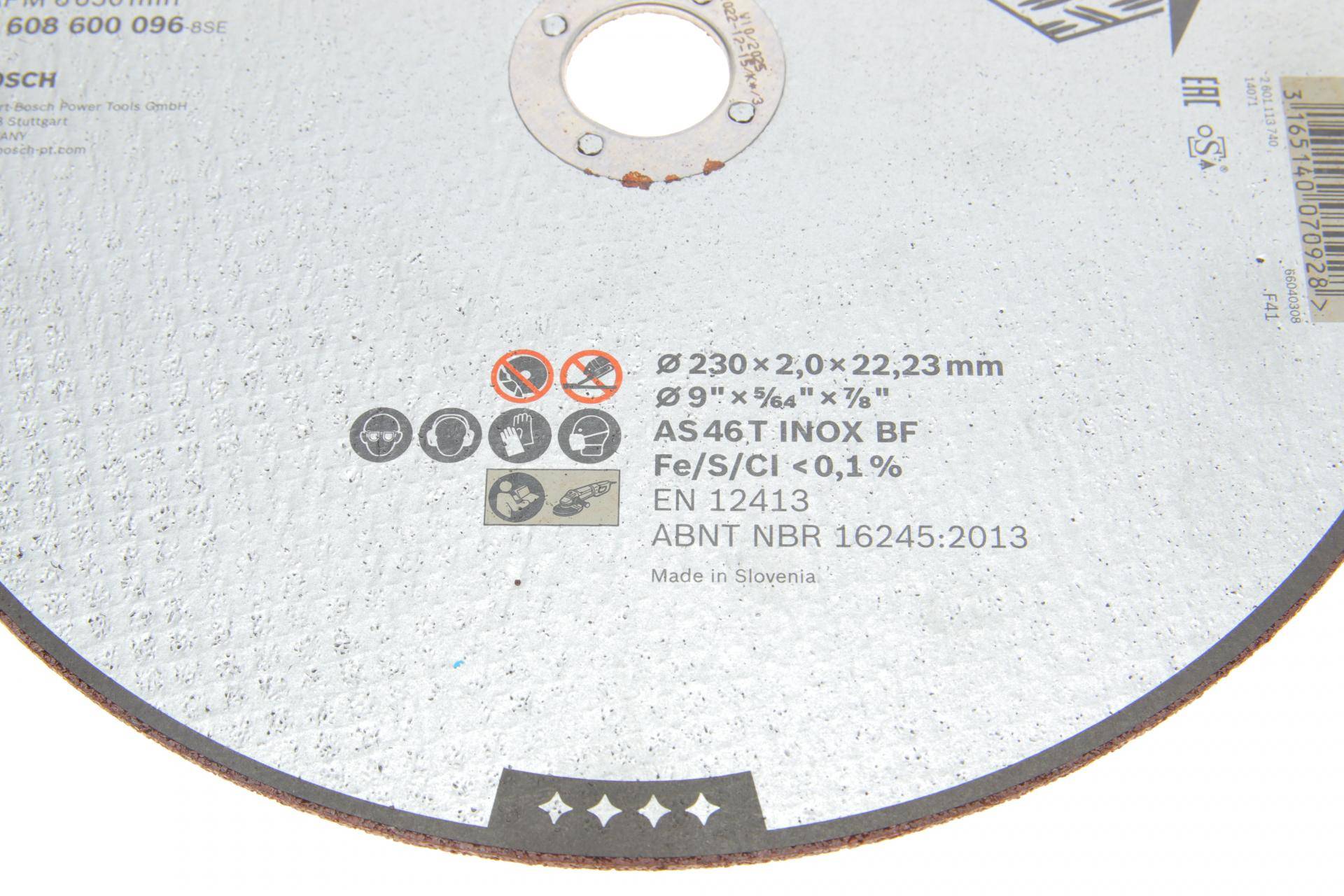 Круг відрізний 230x2x22,23 мм