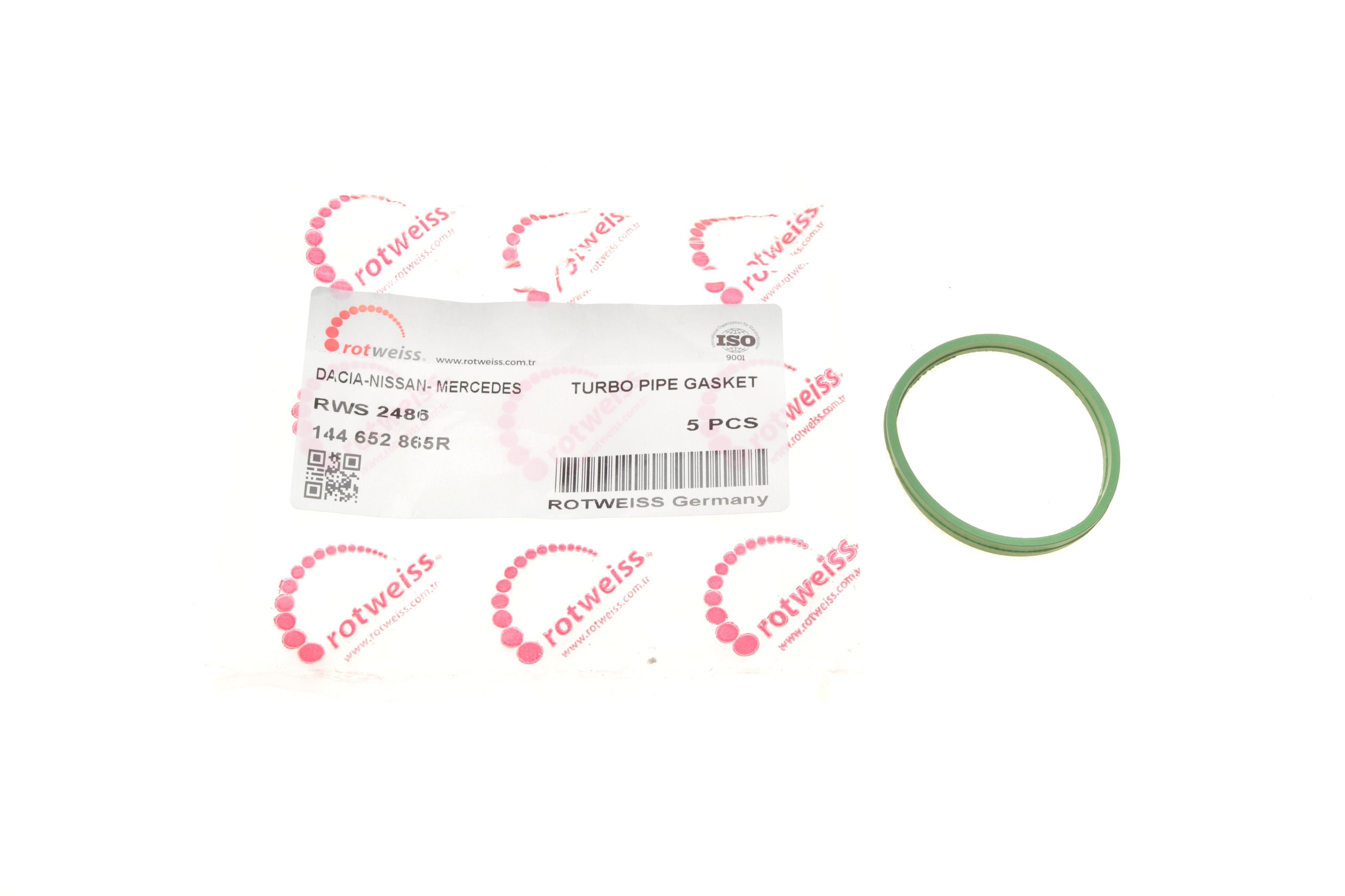 Прокладка патрубка інтеркулера ущільнююча Renault Kangoo 1.2 TCe 08-