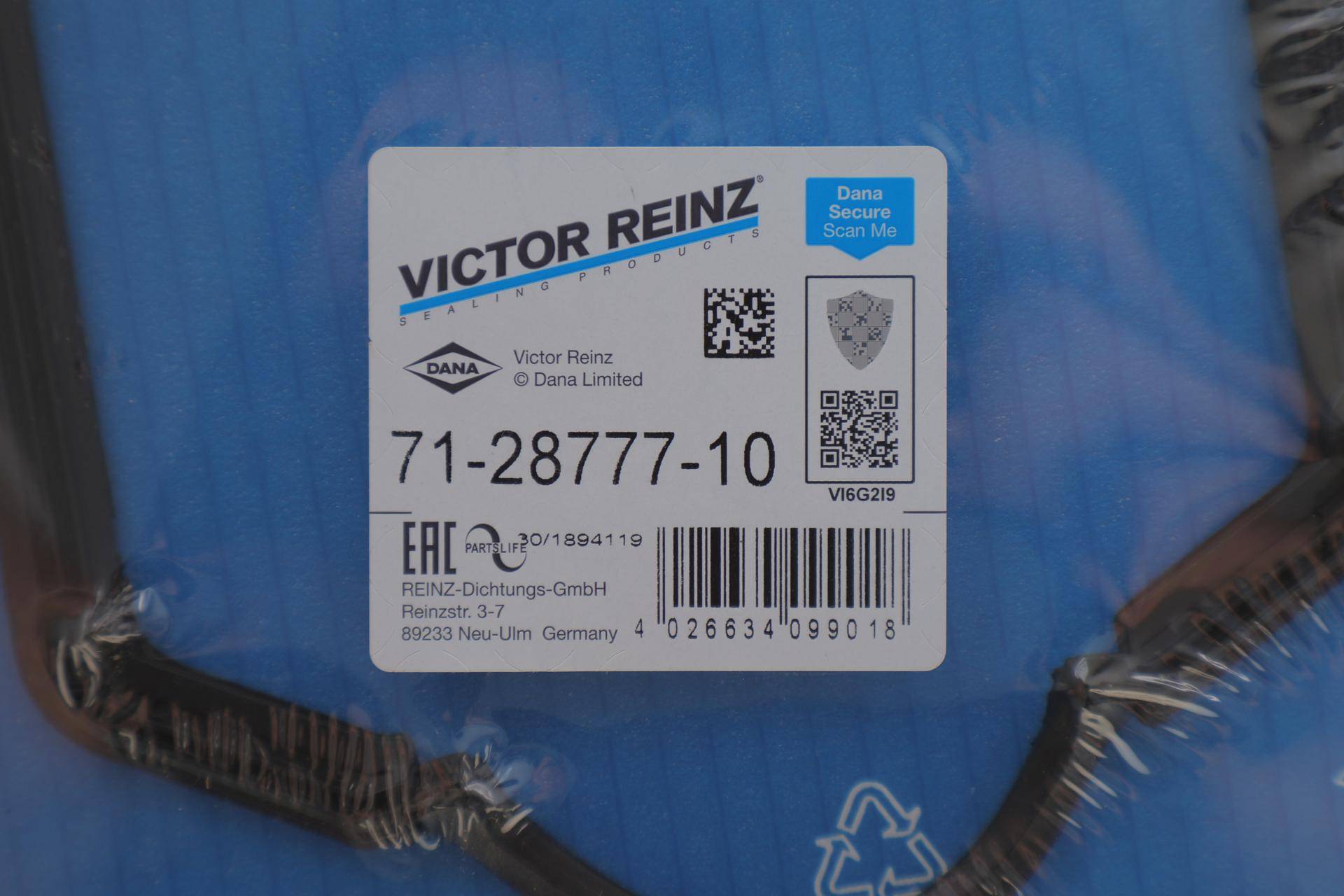 Прокладка кришки клапанів VW Caddy 1.9D -03