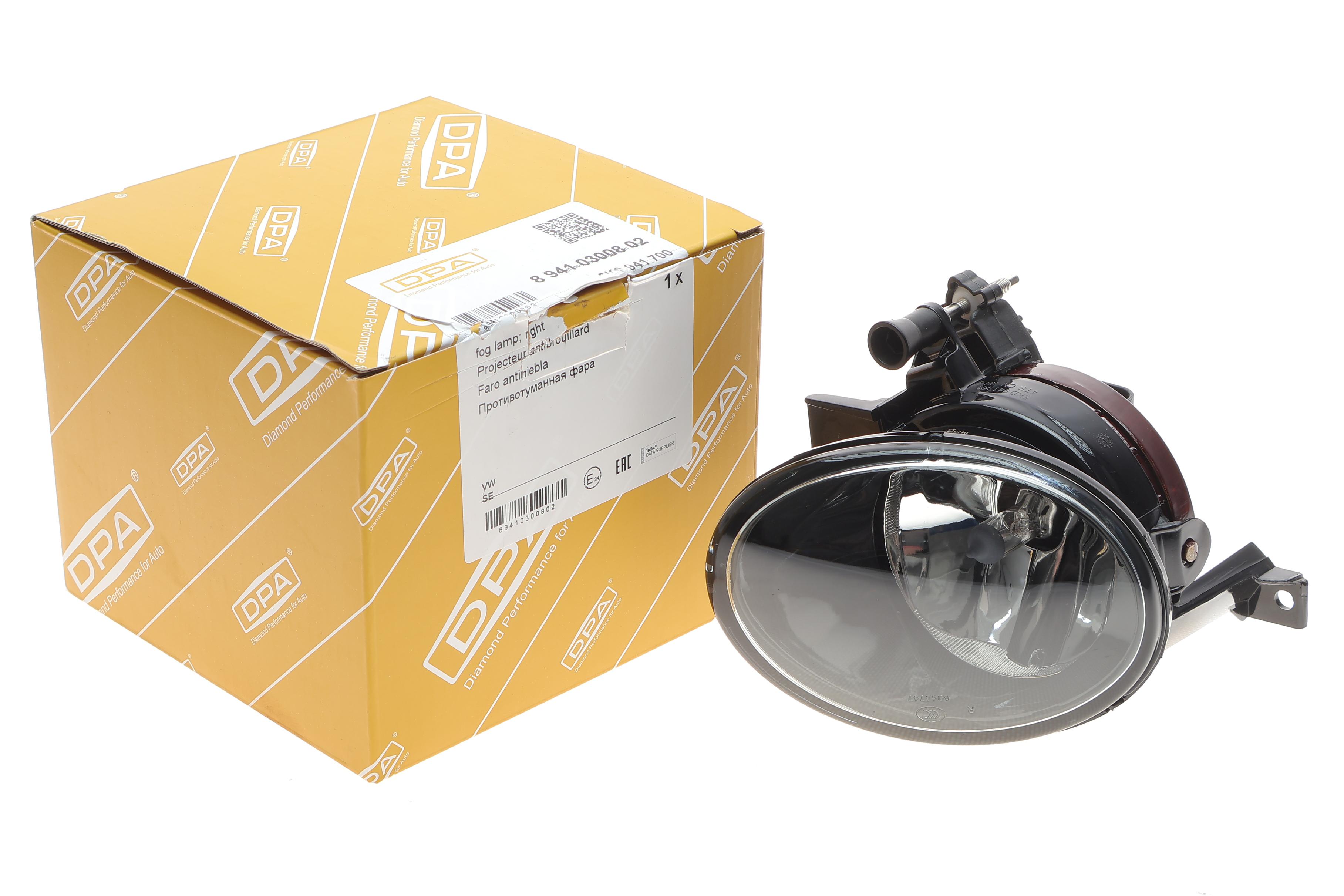 Фара протитуманна VW Caddy III 10- (R)