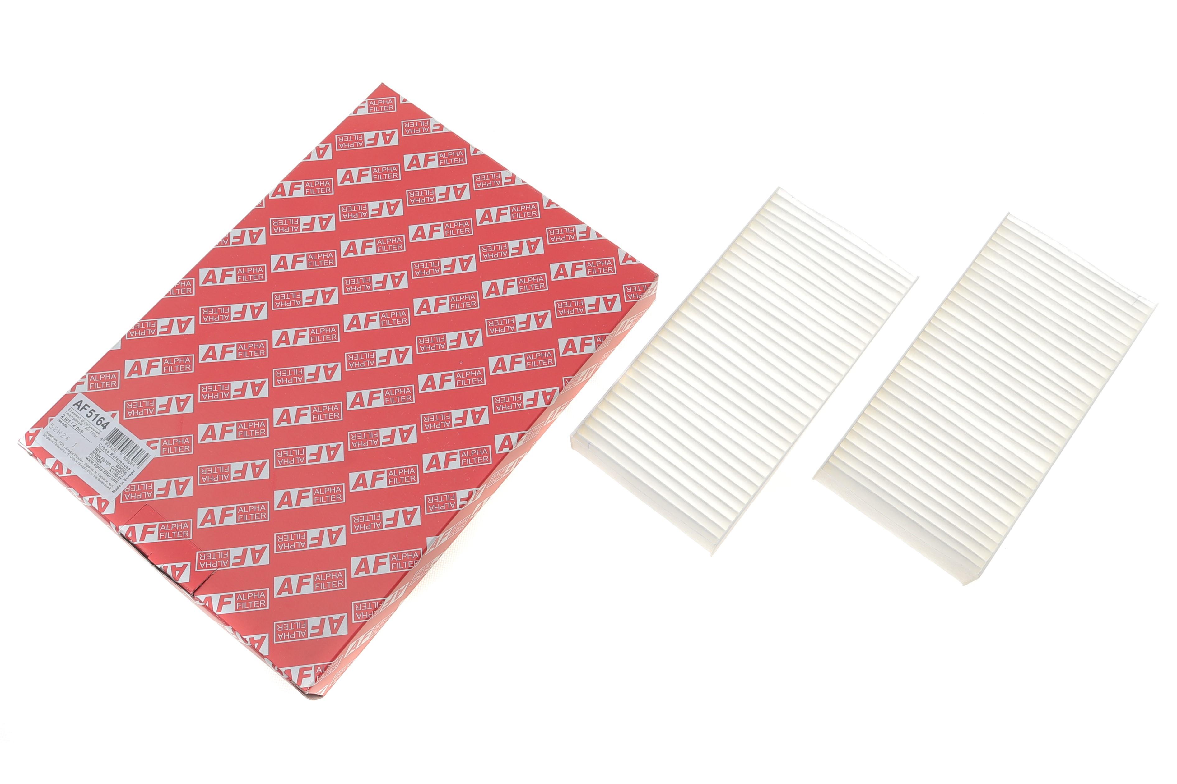 Фільтр салону Honda CR-V/Civic/Stream 01-06/FR-V 05- (к-кт 2 шт.)